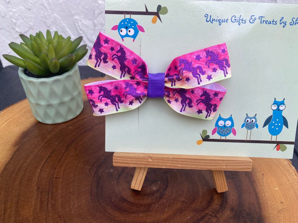 Unicorn Hairbow