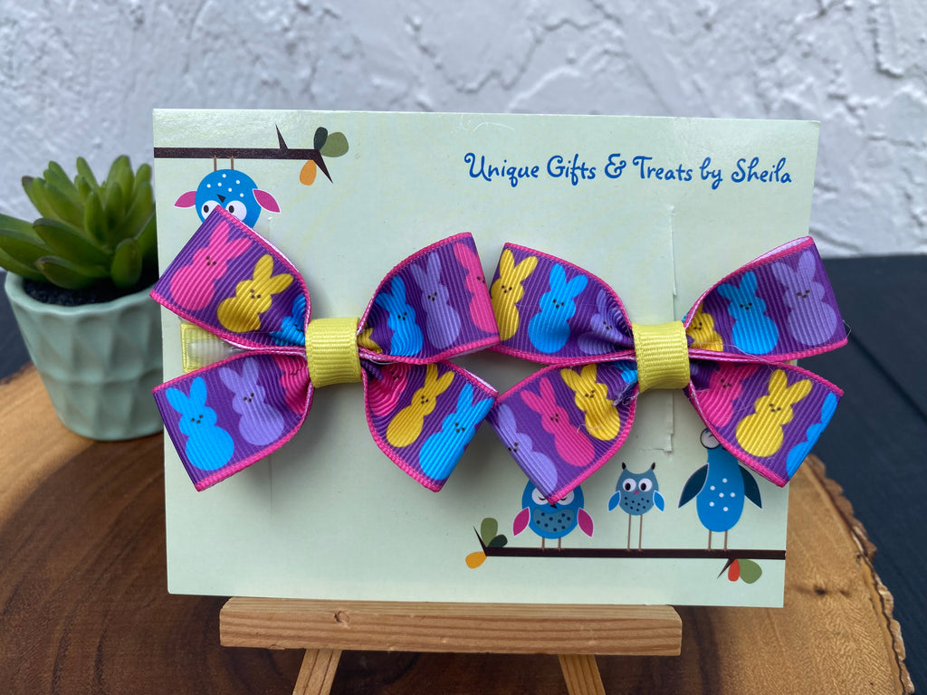 Easter Bunny; Peeps Hairbows