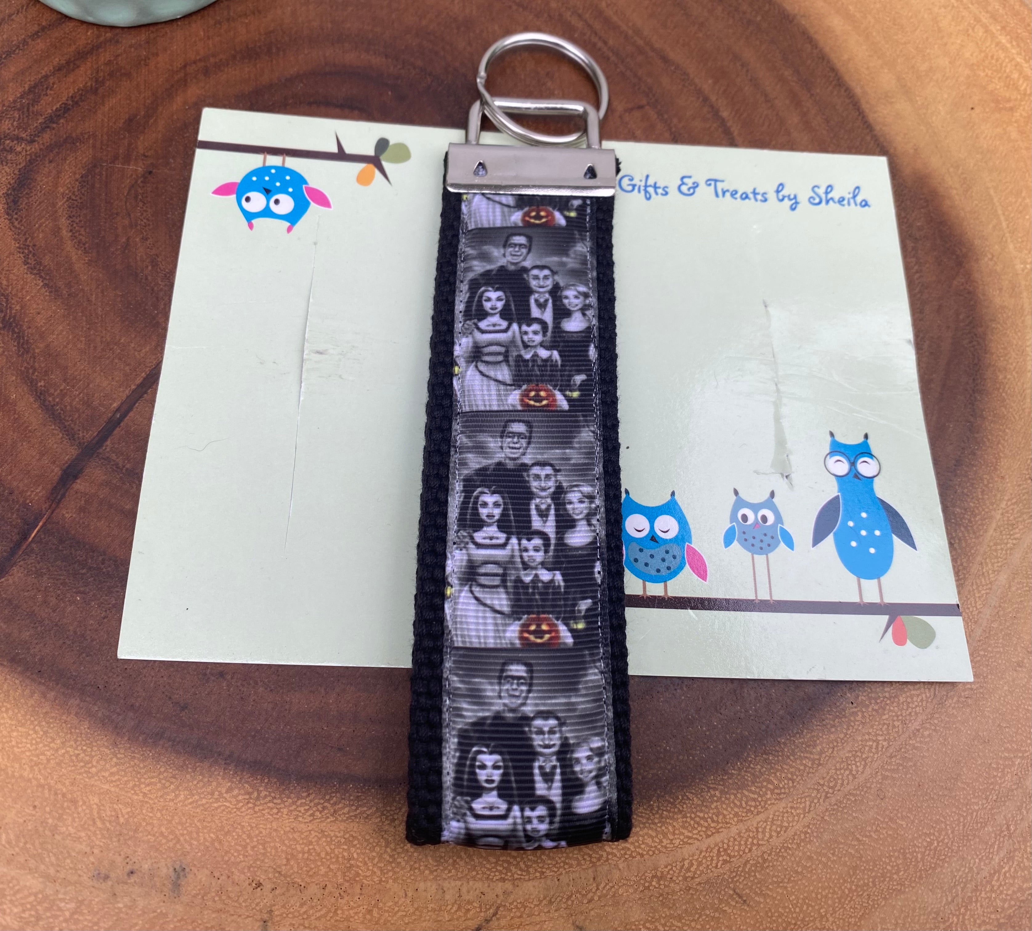 Munsters Keychain; Keyfob