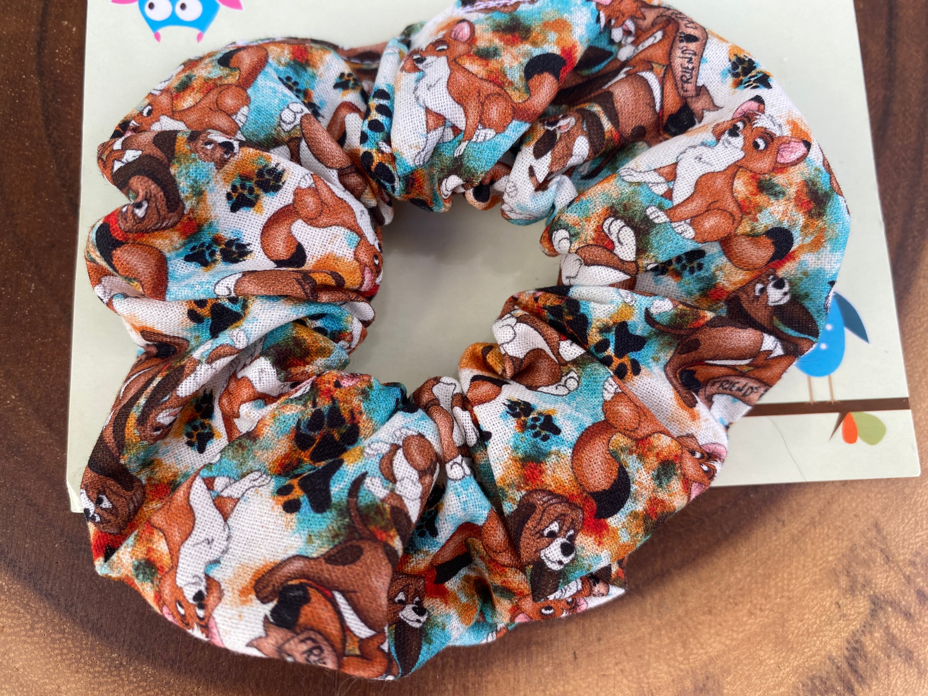 Fox and the Hound Scrunchie