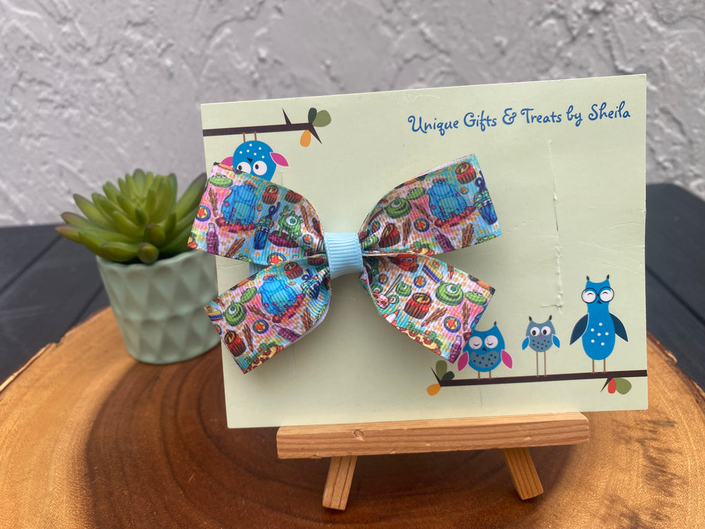 Monsters Inc. Hairbow