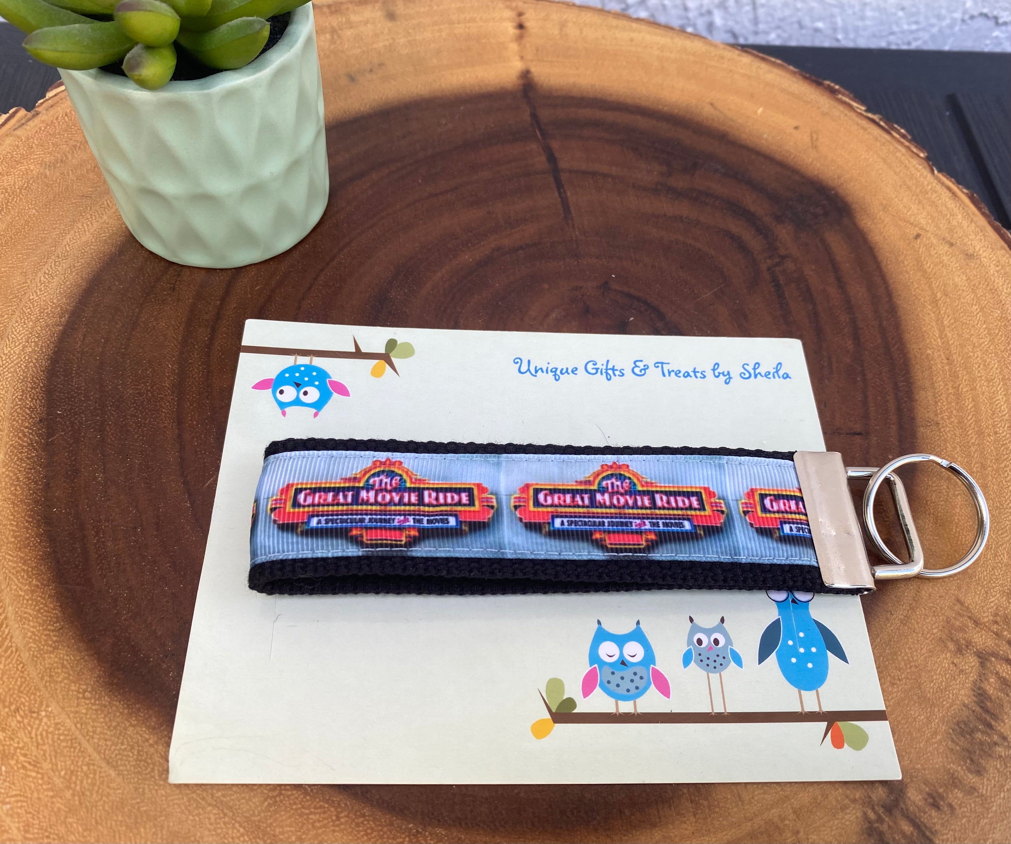 The Great Movie Ride Keychain;Keyfob