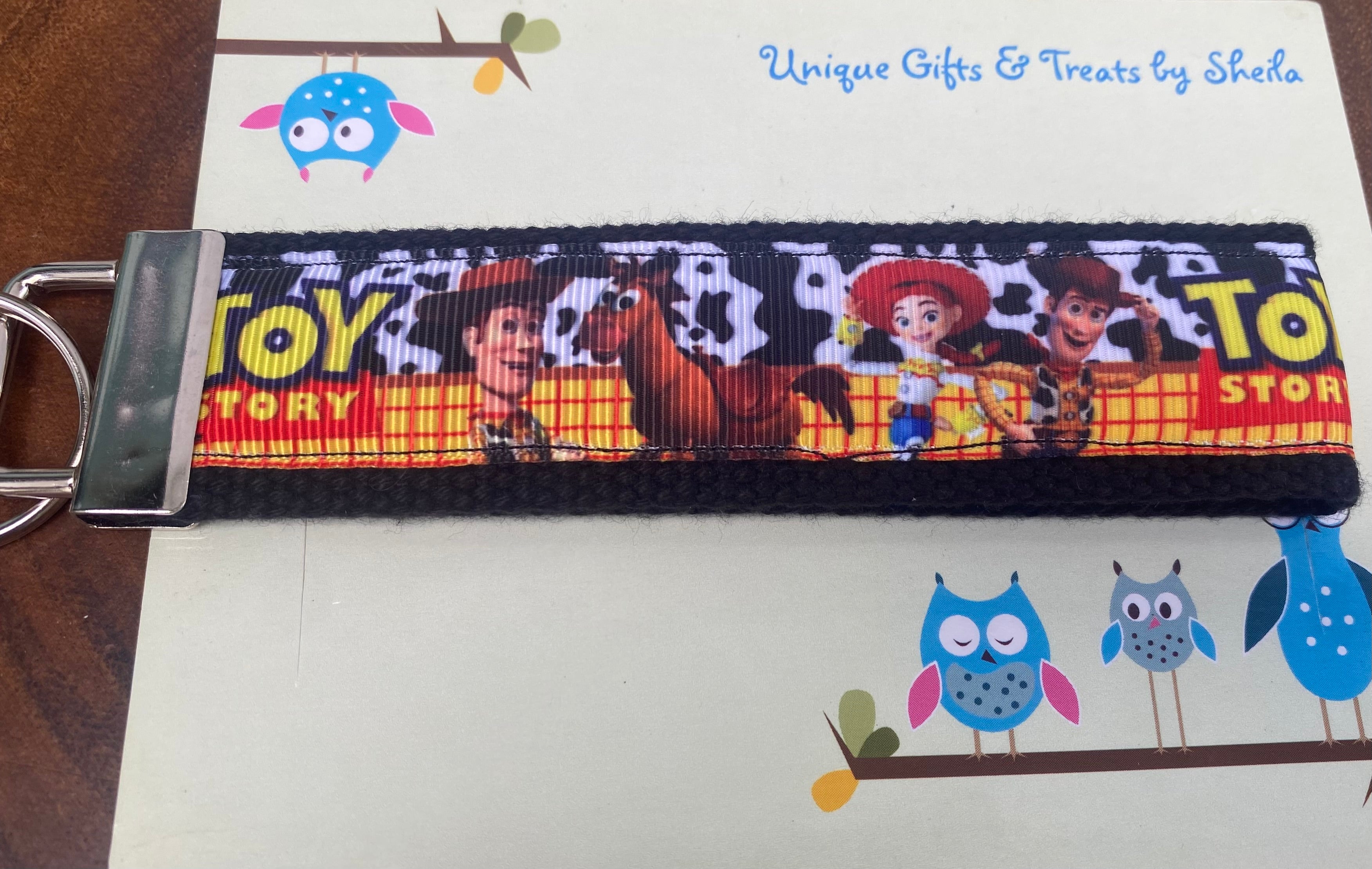 Toy Story Woody and Jessie Keychain; Keyfob