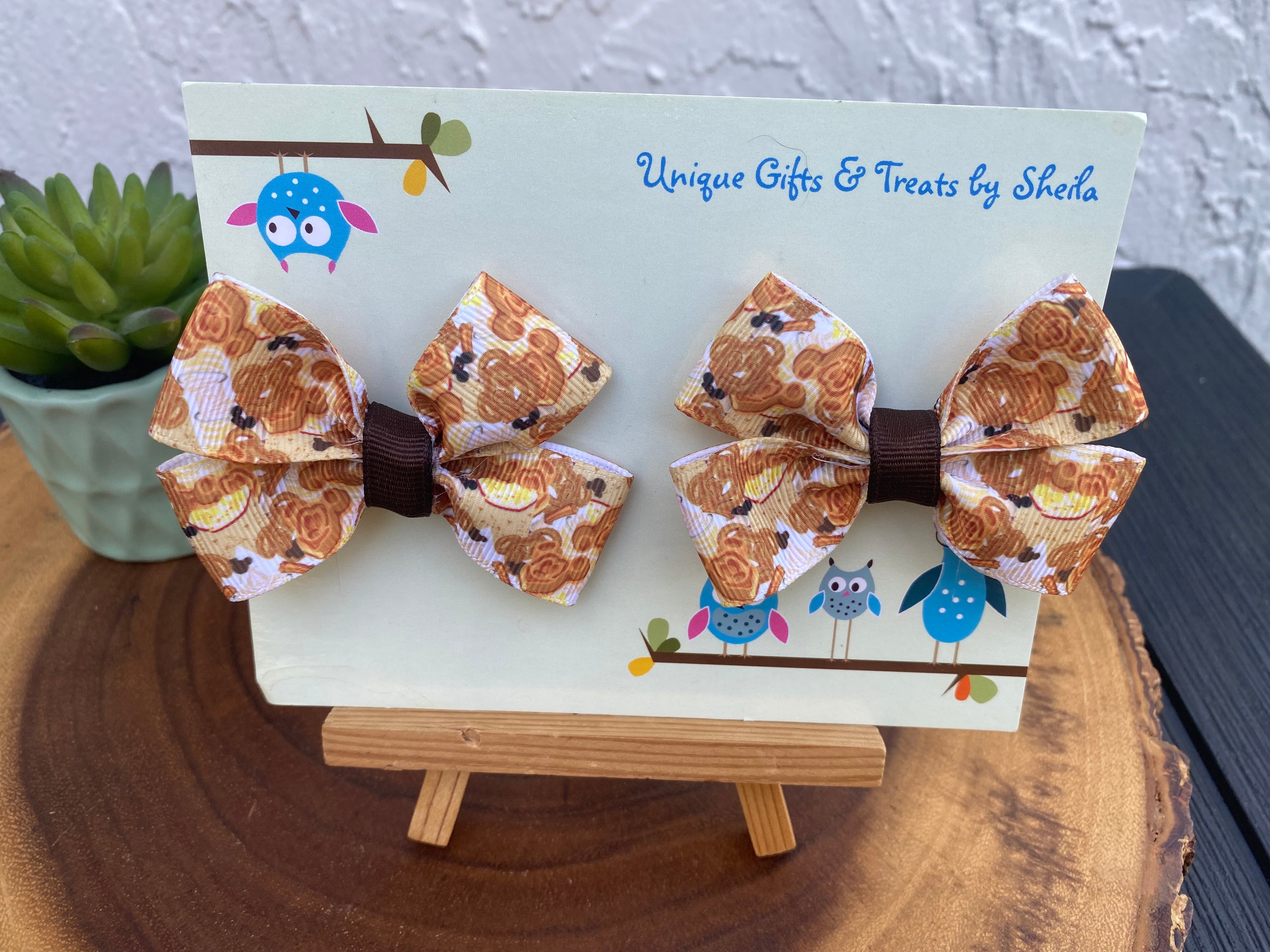Disney (Mickey) Snacks Hairbows
