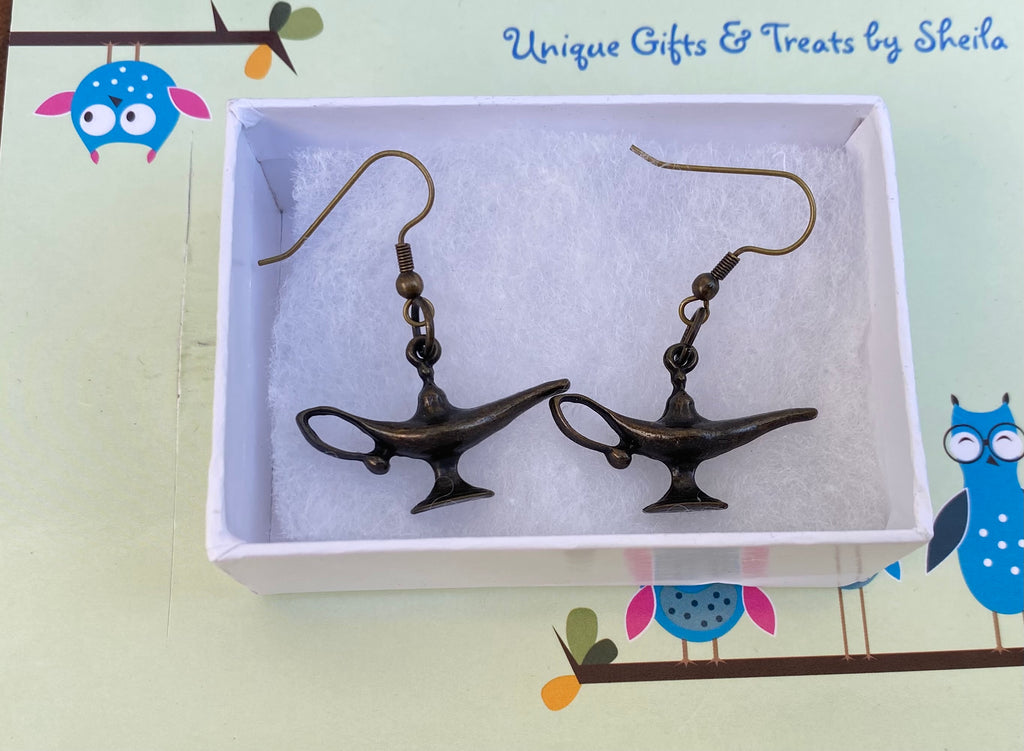 Genie Lamp Earrings