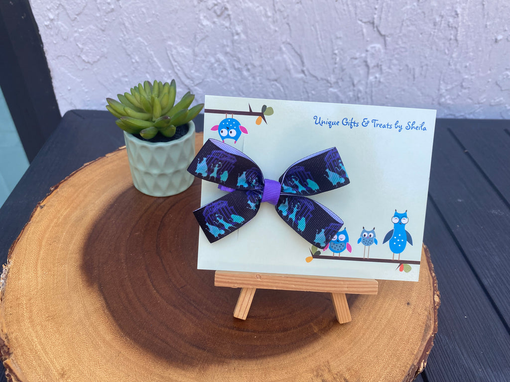Haunted Mansion; Hitchhiking Ghosts Hair Bow