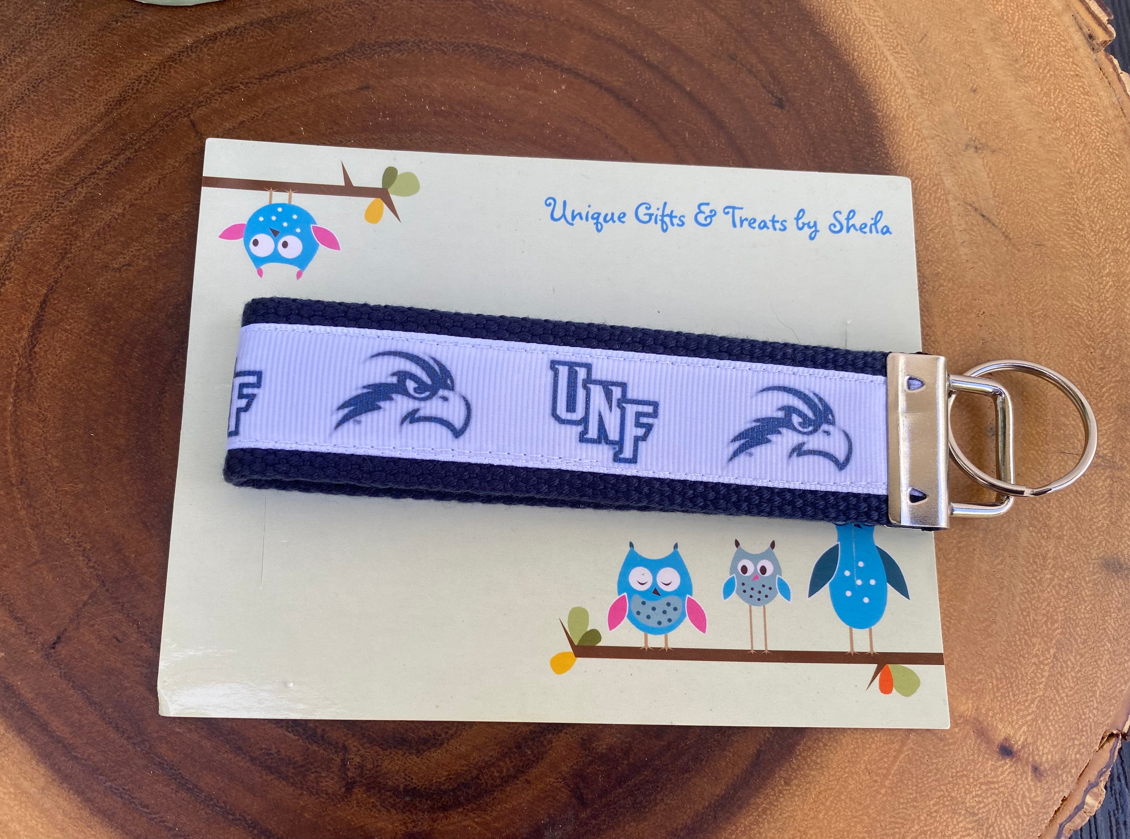 Florida College Keychain; Keyfob
