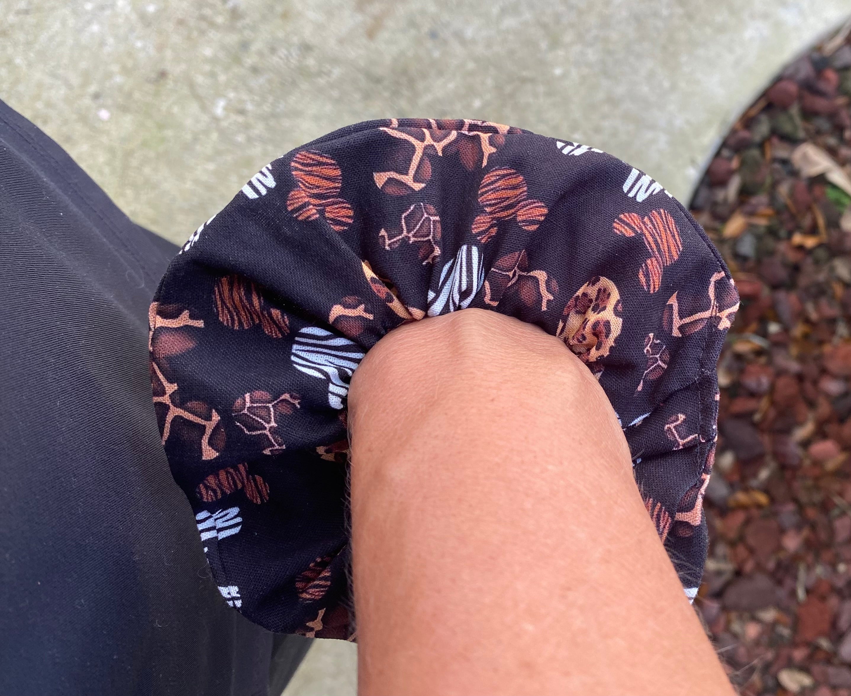 Mickey Mouse Safari Scrunchie