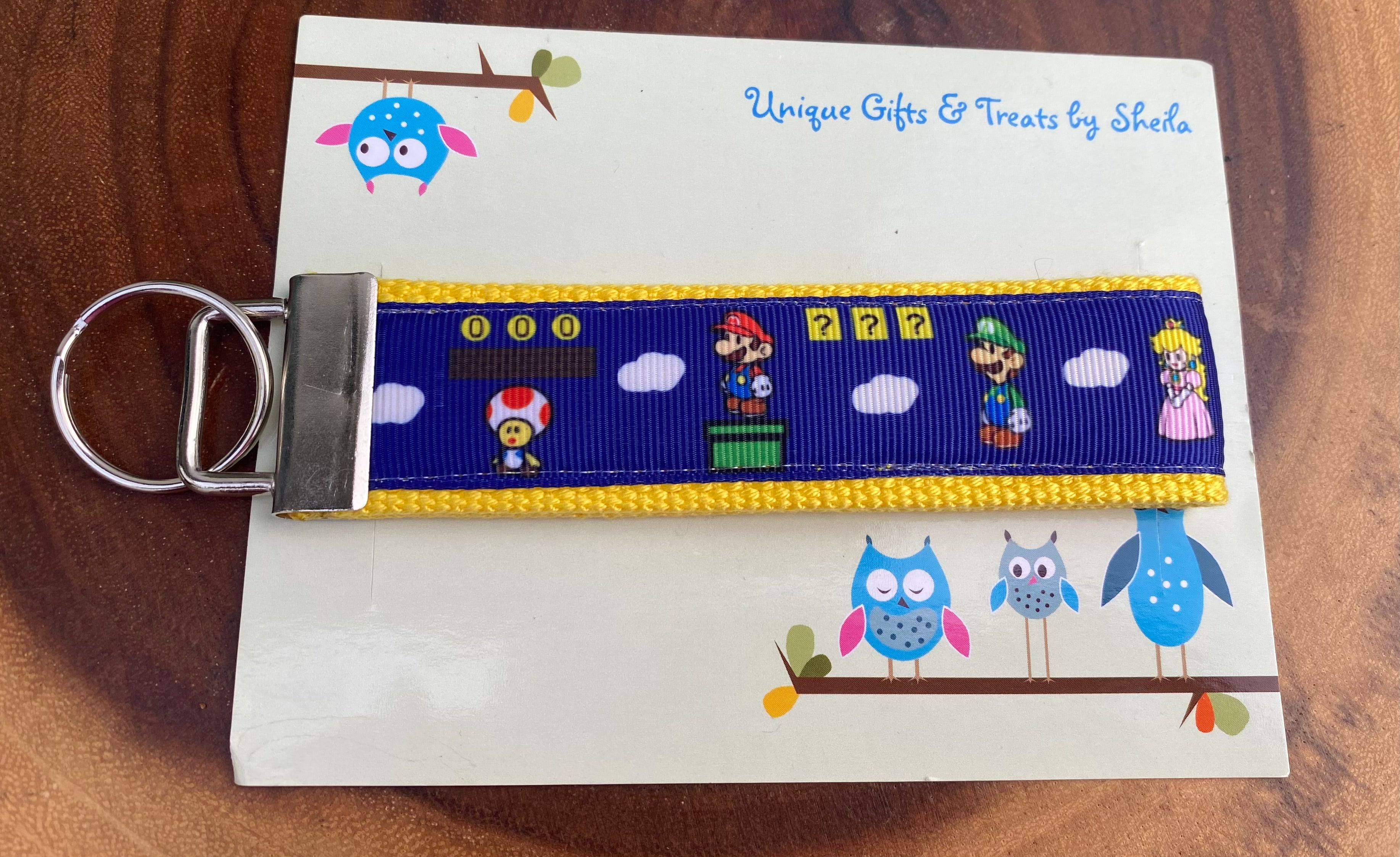 Video Game; Epic; Plumber Brothers Keychain; Keyfob