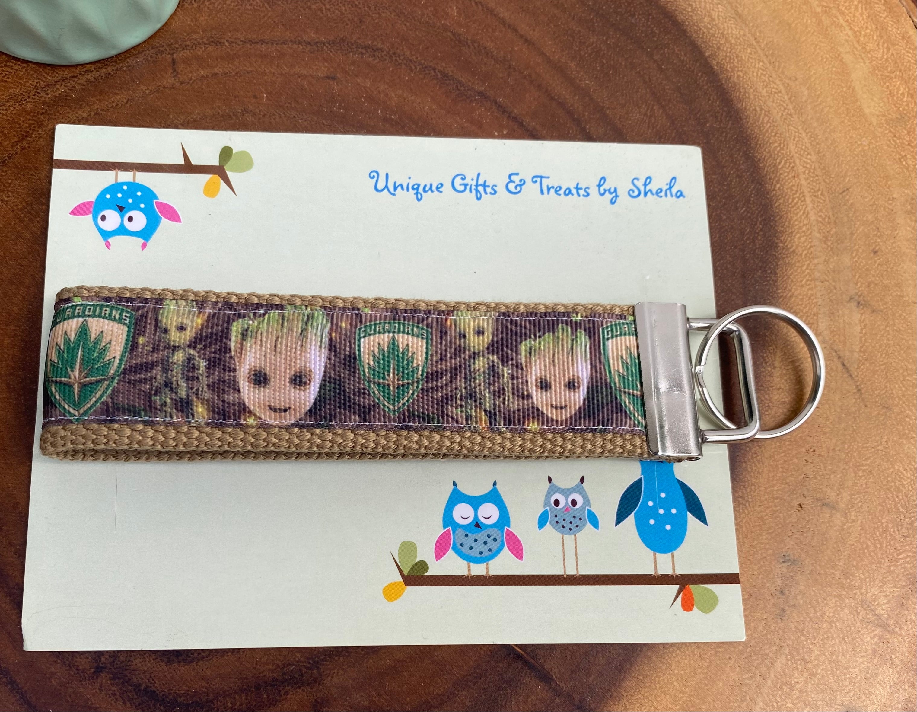 Groot Keychain; Keyfob