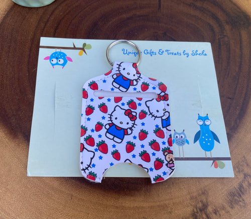 Animated Kitty Hand Sanitizer Holder
