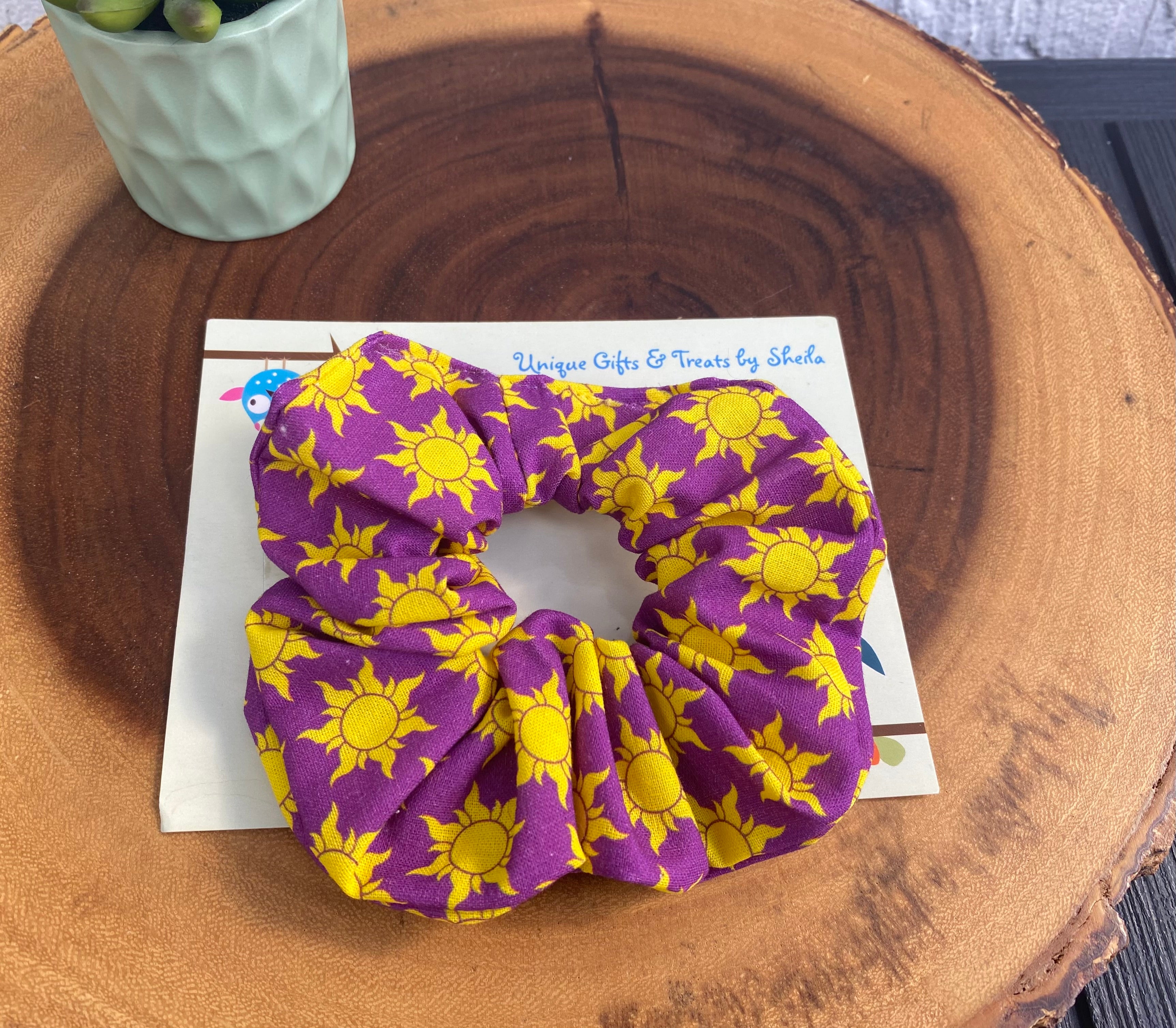 Rapunzel; Lanterns Scrunchie