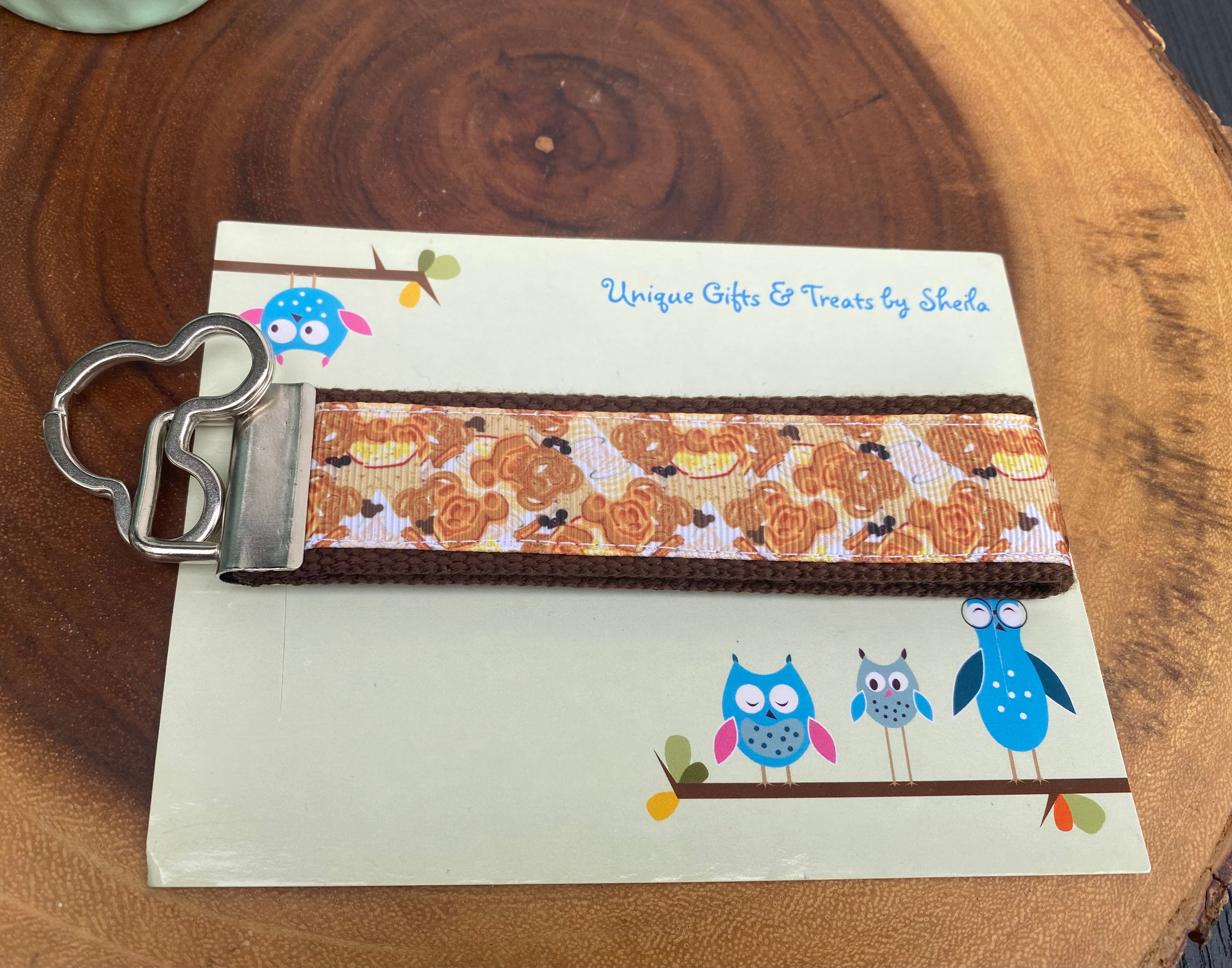 Disney Snacks Keychain; Keyfob