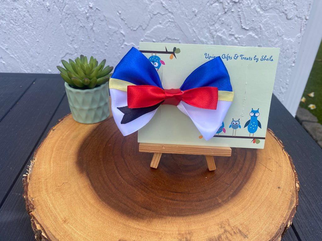 Donald Duck Inspired Hairbow