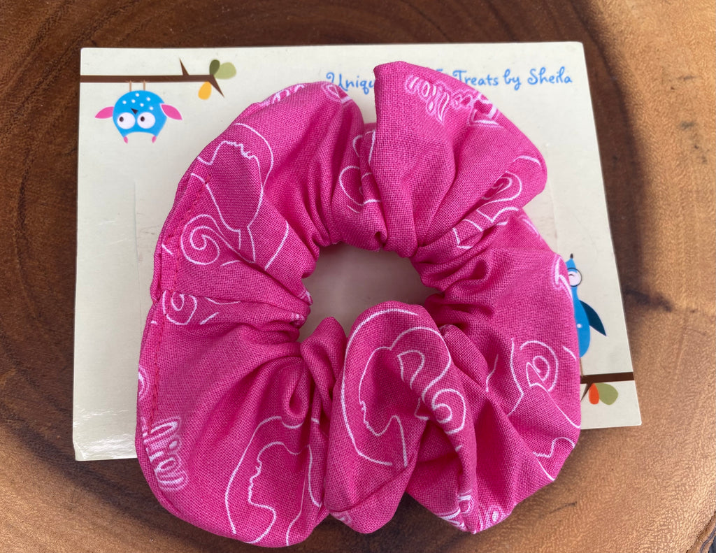 Career Action Figure Scrunchie