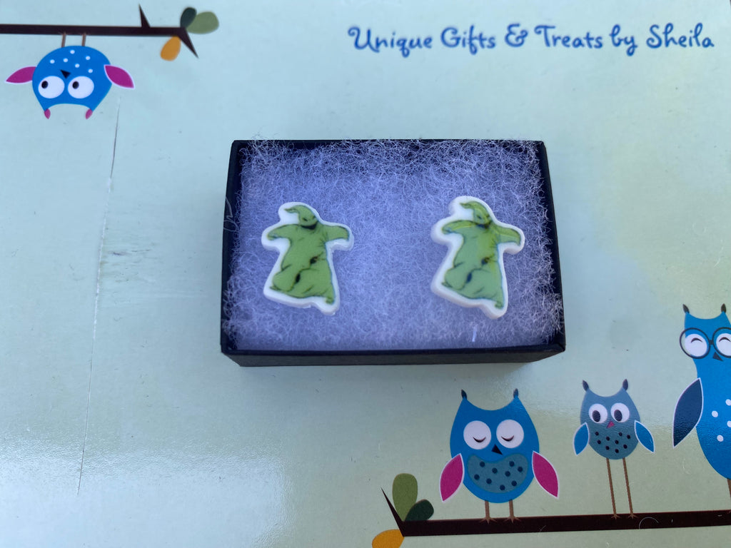 Nightmare Before Christmas; Oogie Boogie Earrings