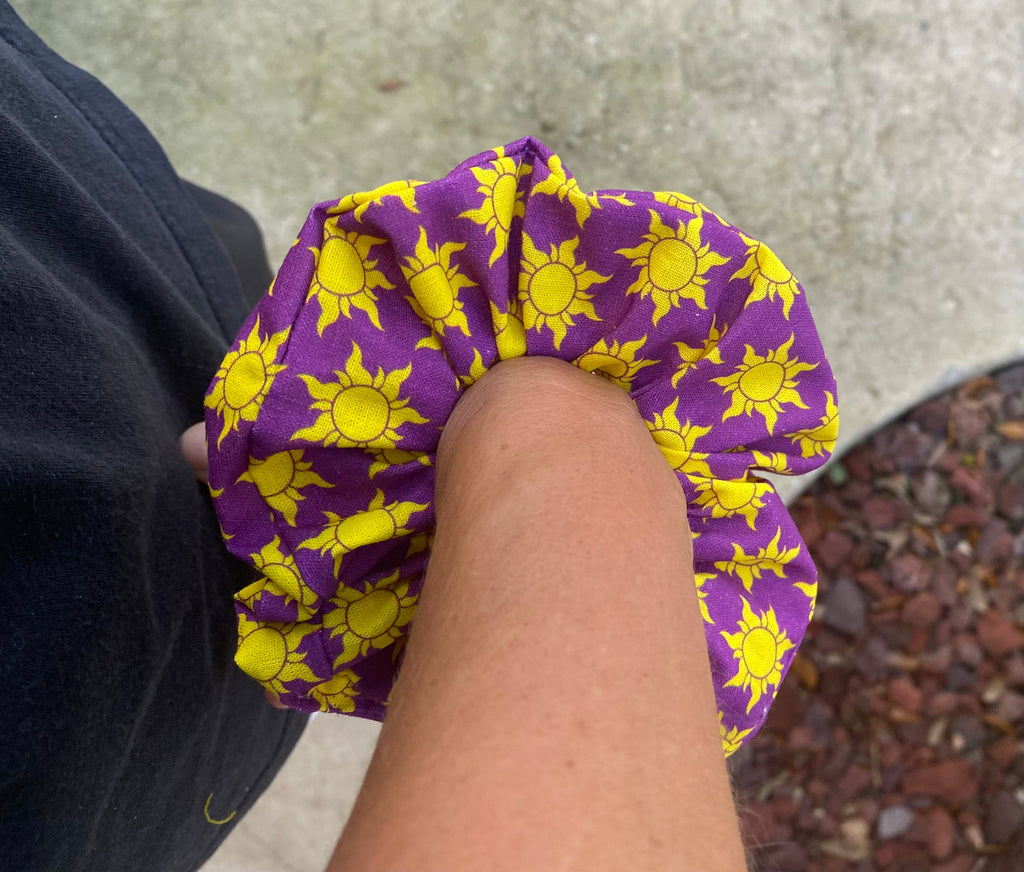 Rapunzel; Lanterns Scrunchie