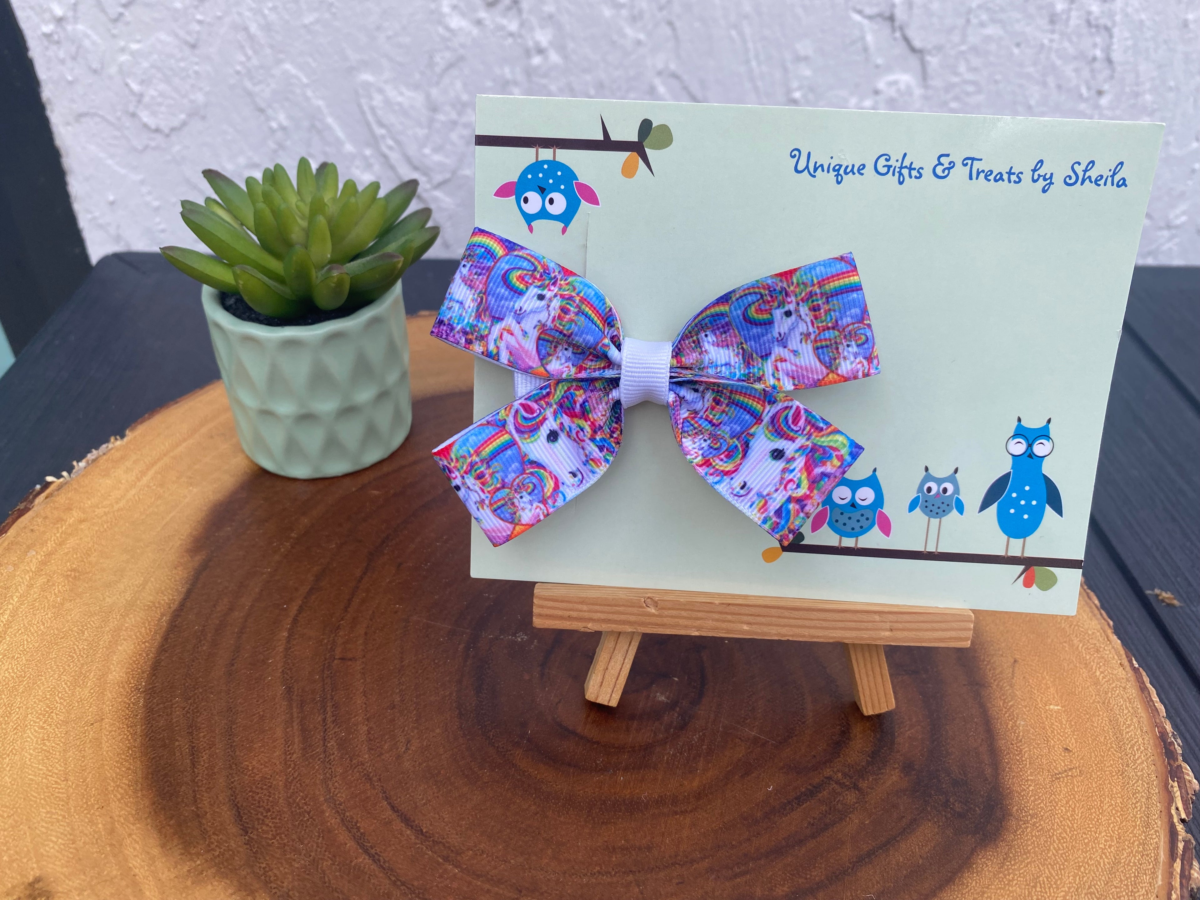 Unicorn Hairbow