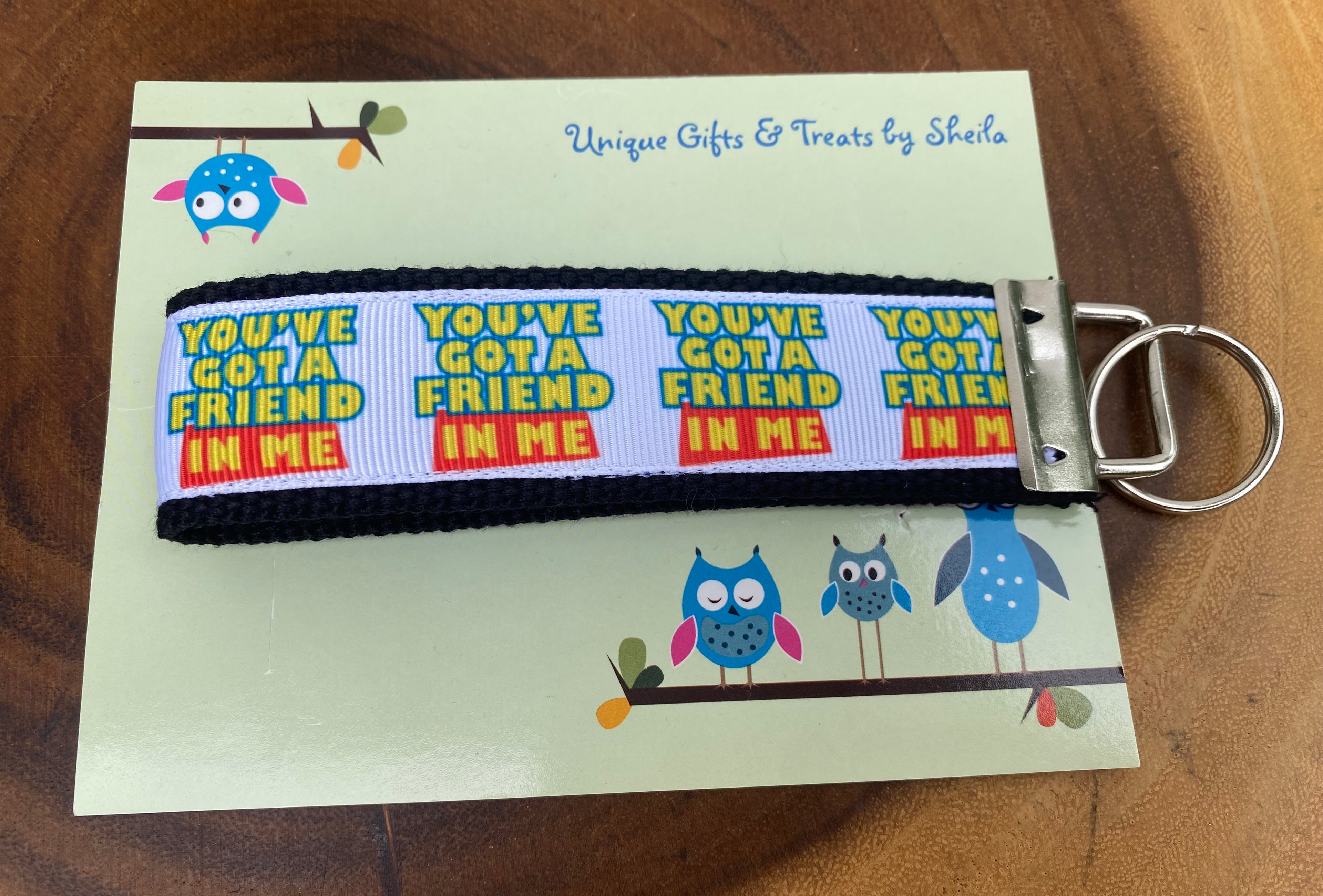 Toy Story Keychain; Keyfob; You’ve Got A Friend In Me Keychain; Keyfob
