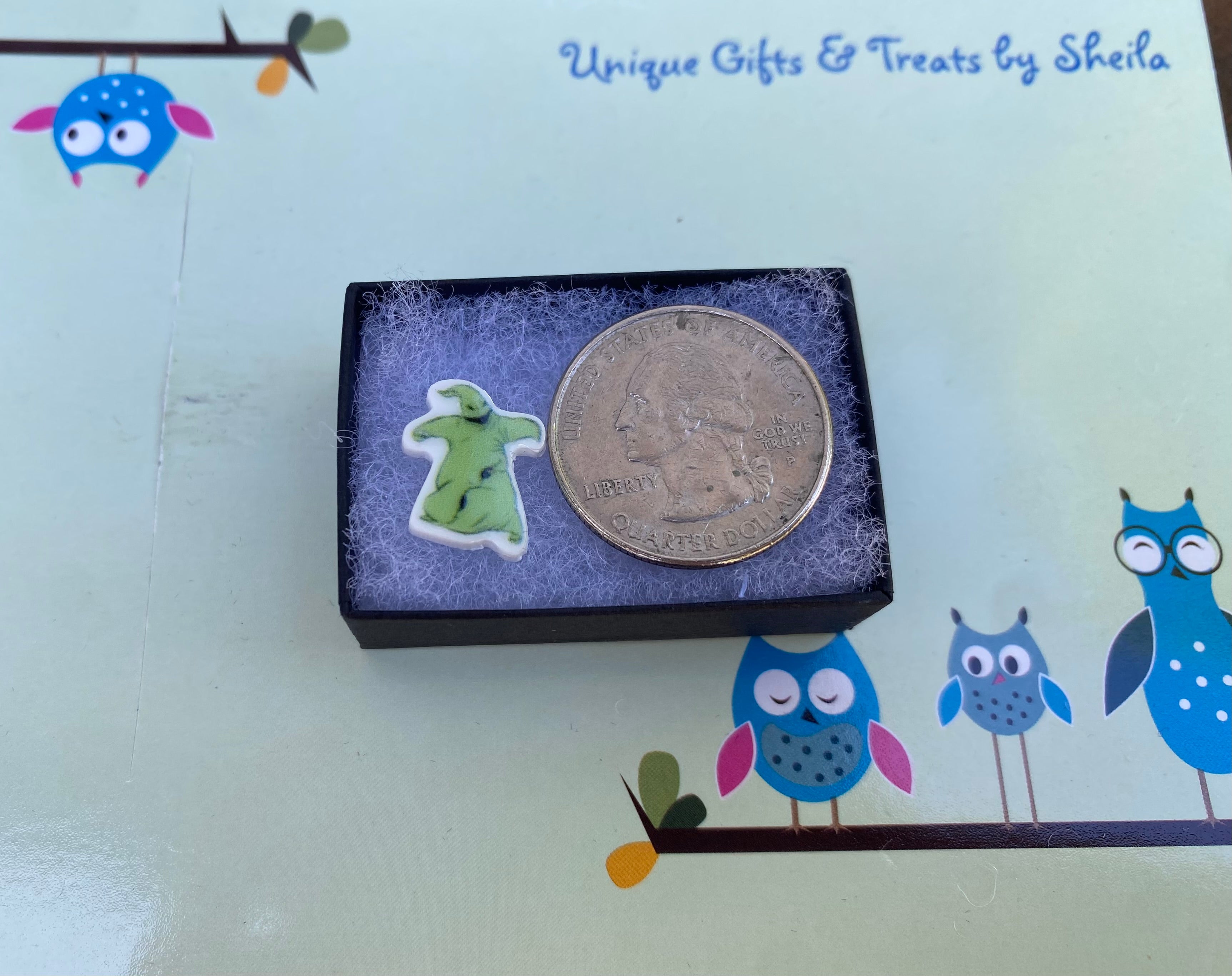 Nightmare Before Christmas; Oogie Boogie Earrings