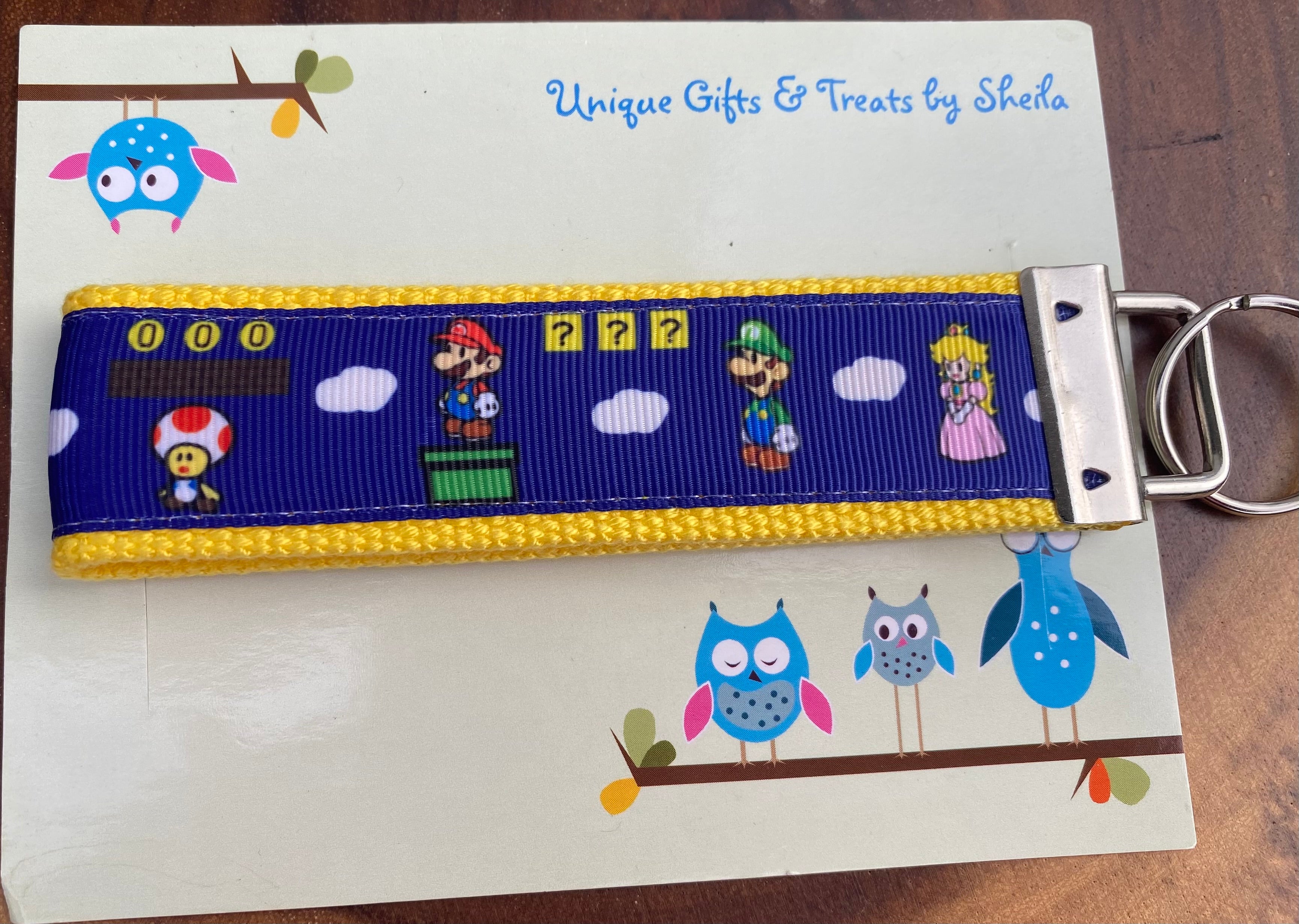 Video Game; Epic; Plumber Brothers Keychain; Keyfob