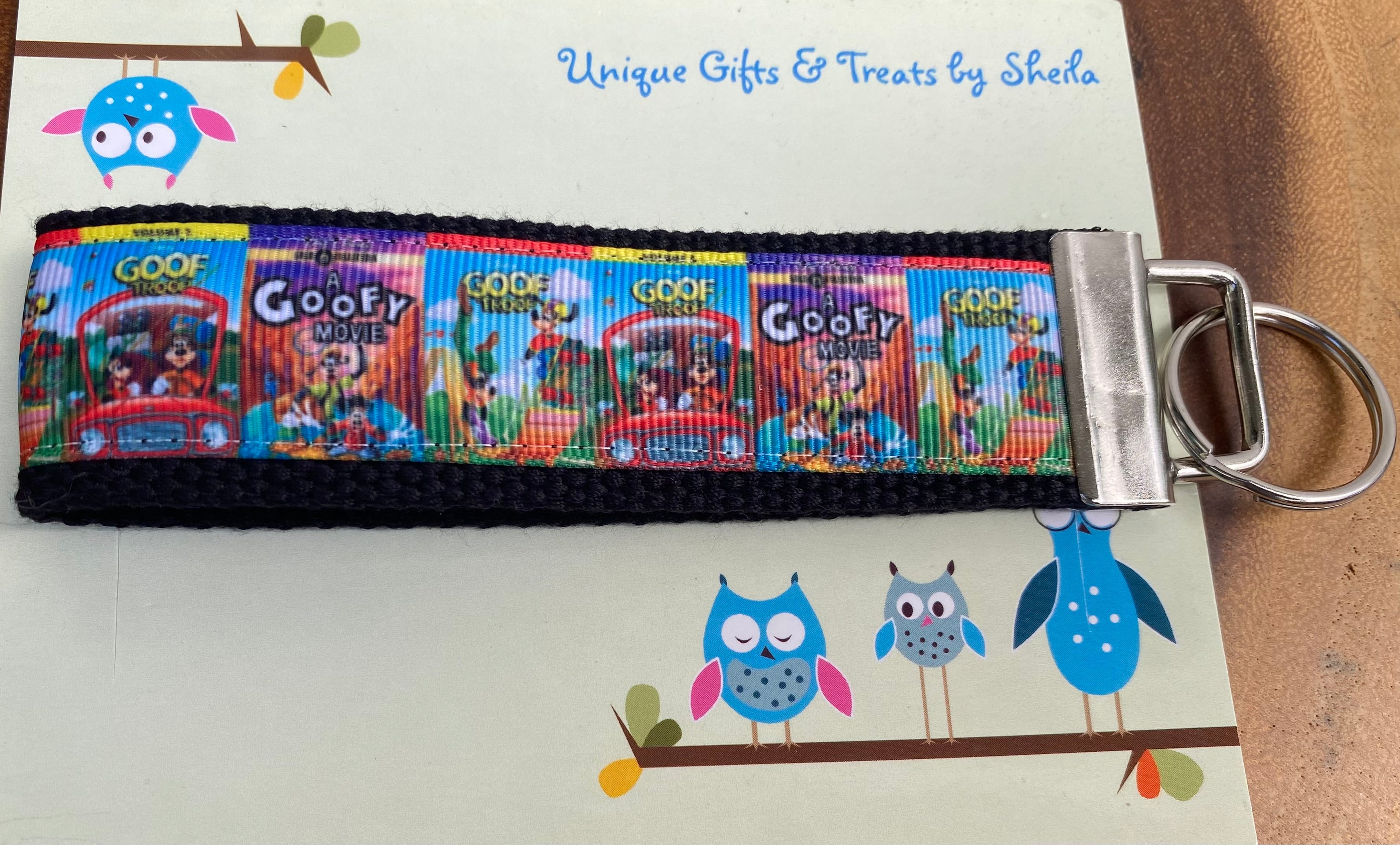 Goofy Movie Keychain; Keyfob