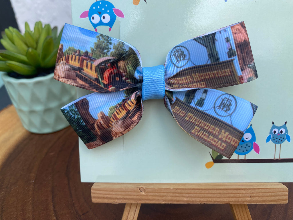 Thunder Mountain Railroad Hairbow