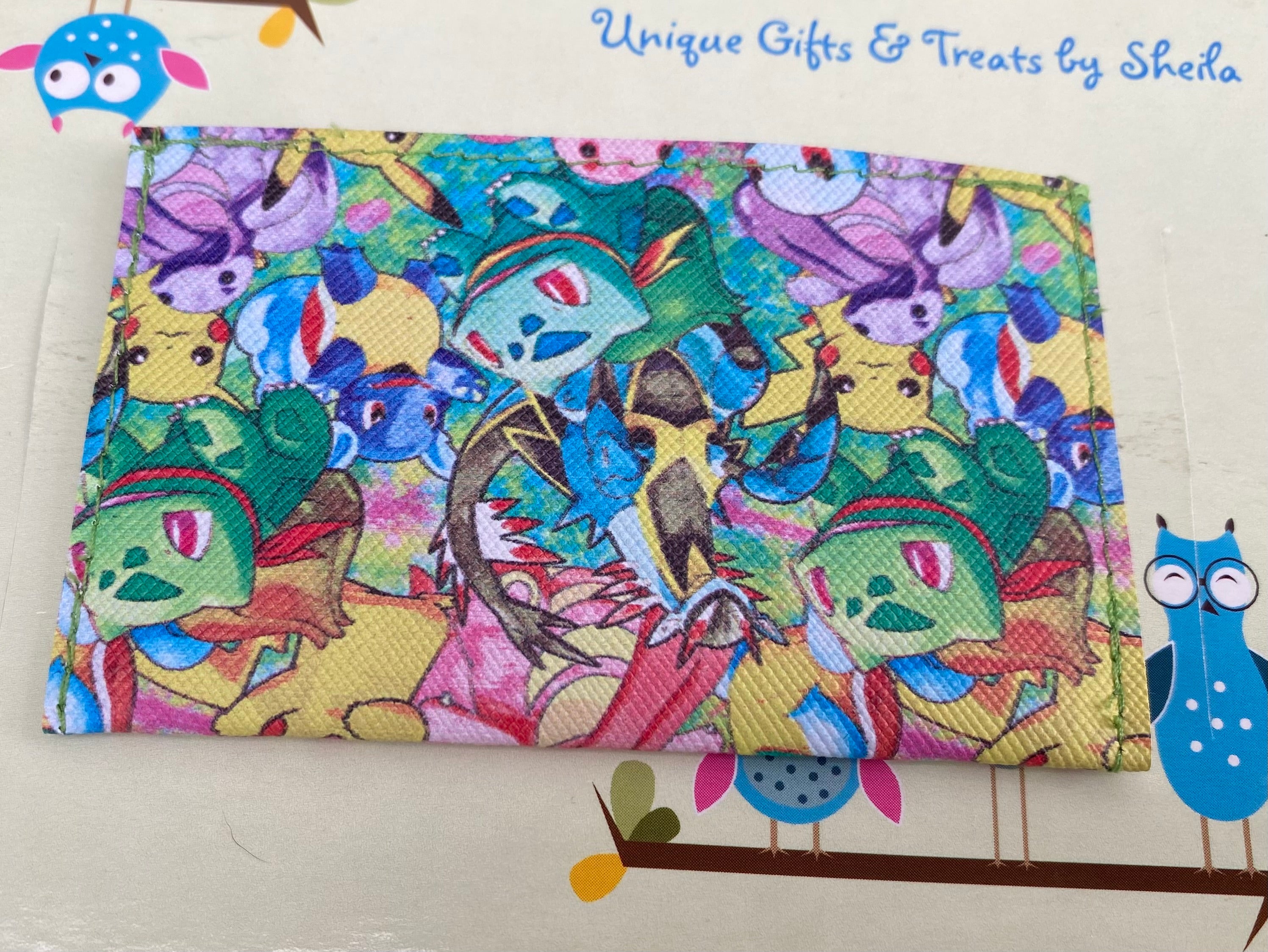 Pocket Monster; Video Game Gift Card Holder