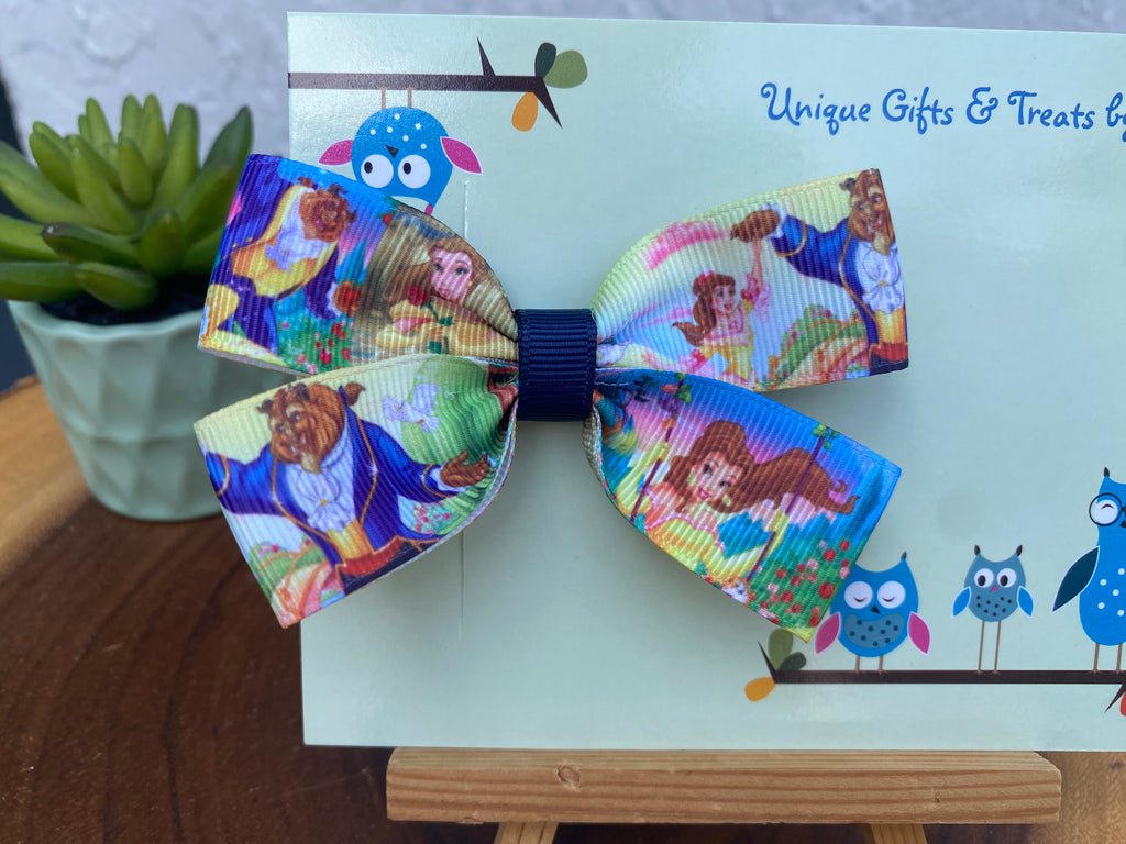 Beauty and the Beast Hairbow