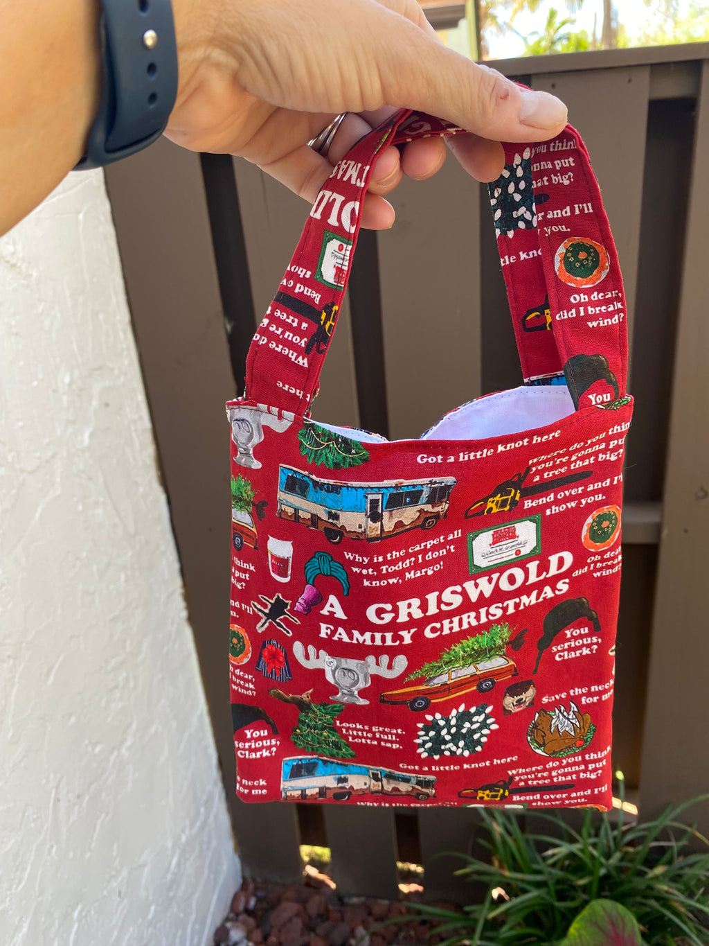 Christmas Vacation ; Family Vacation Gift Bag; Tote
