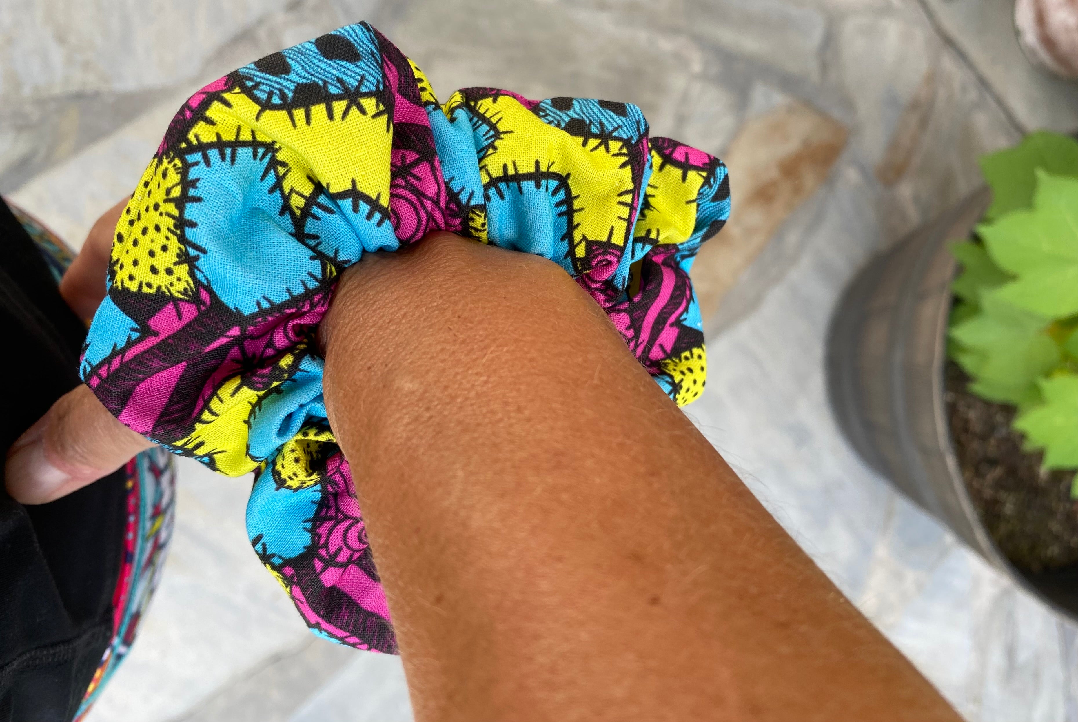 Nightmare Before Christmas;Sally’s Dress Scrunchie