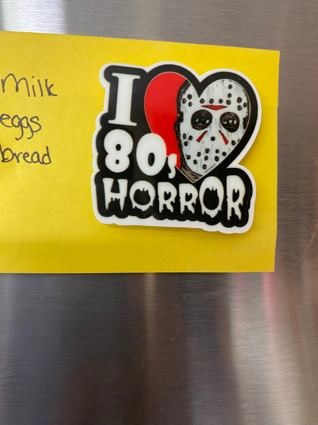 I Love 80’s Horror; Halloween Magnets