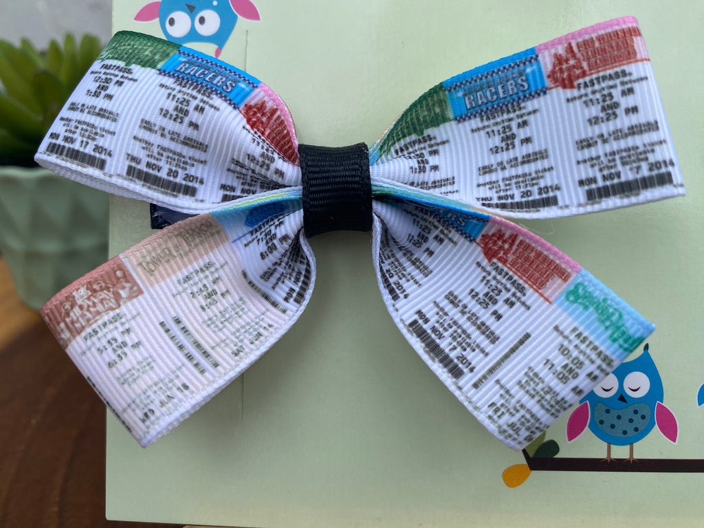 Disney Fastpasses Hairbow