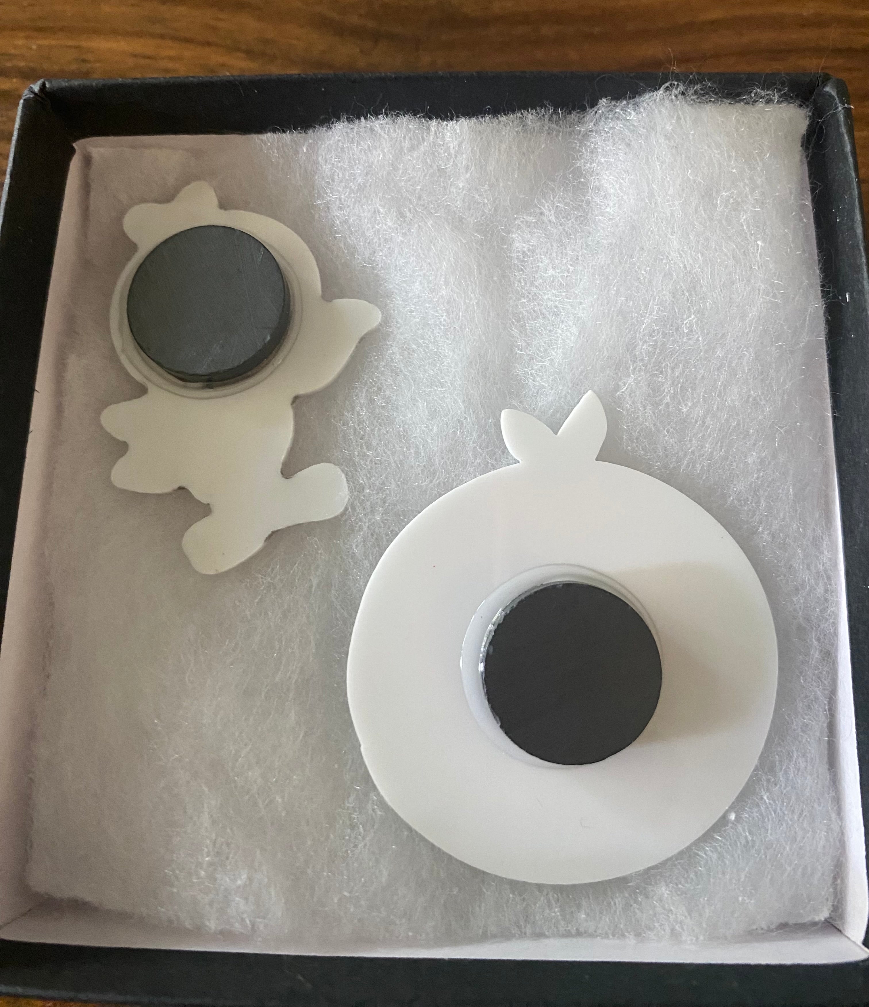 Orange Bird Magnets