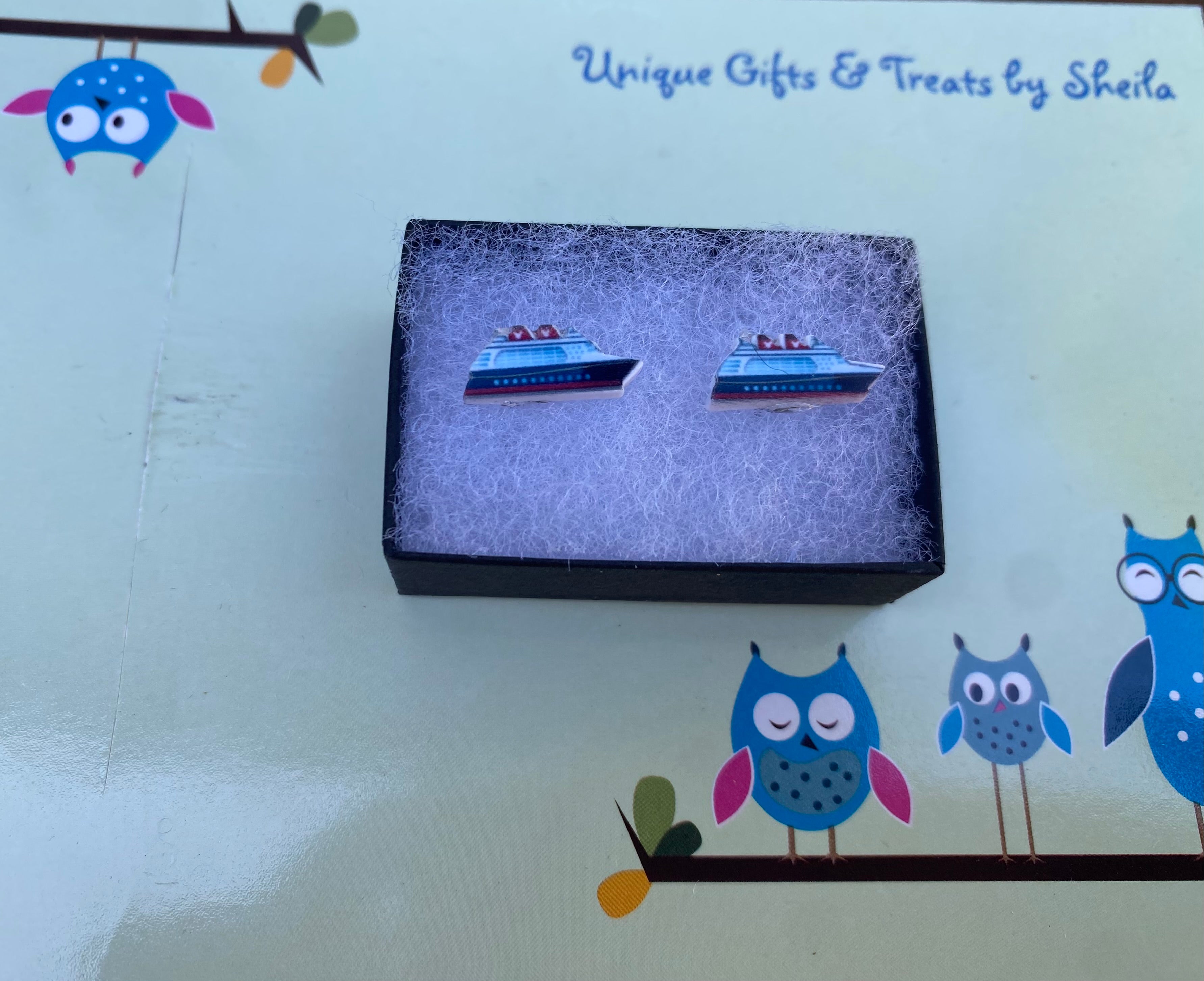 Disney Cruise; Cruise Ship Earrings