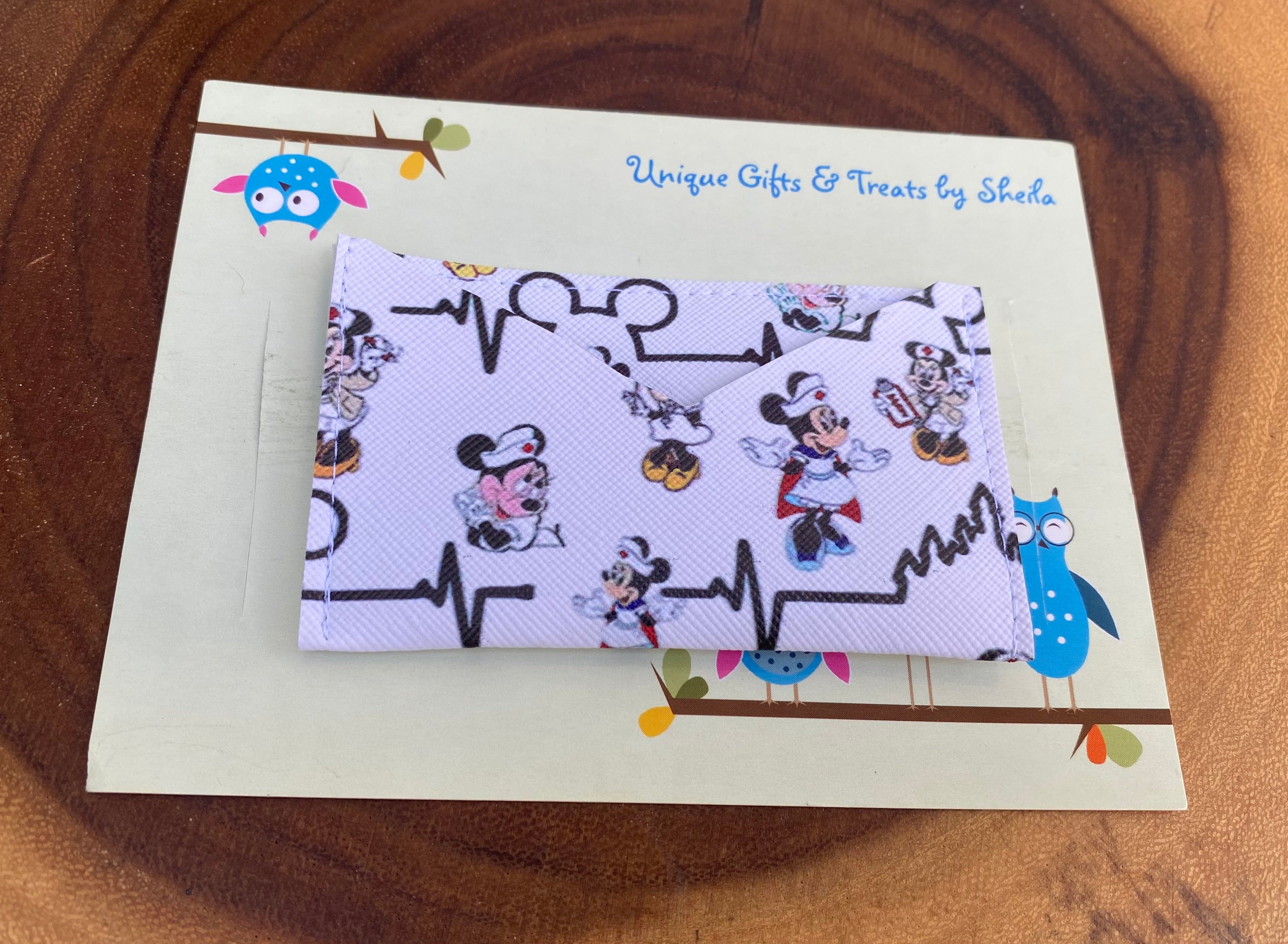 Nurse Minnie Mouse Gift Card Holder