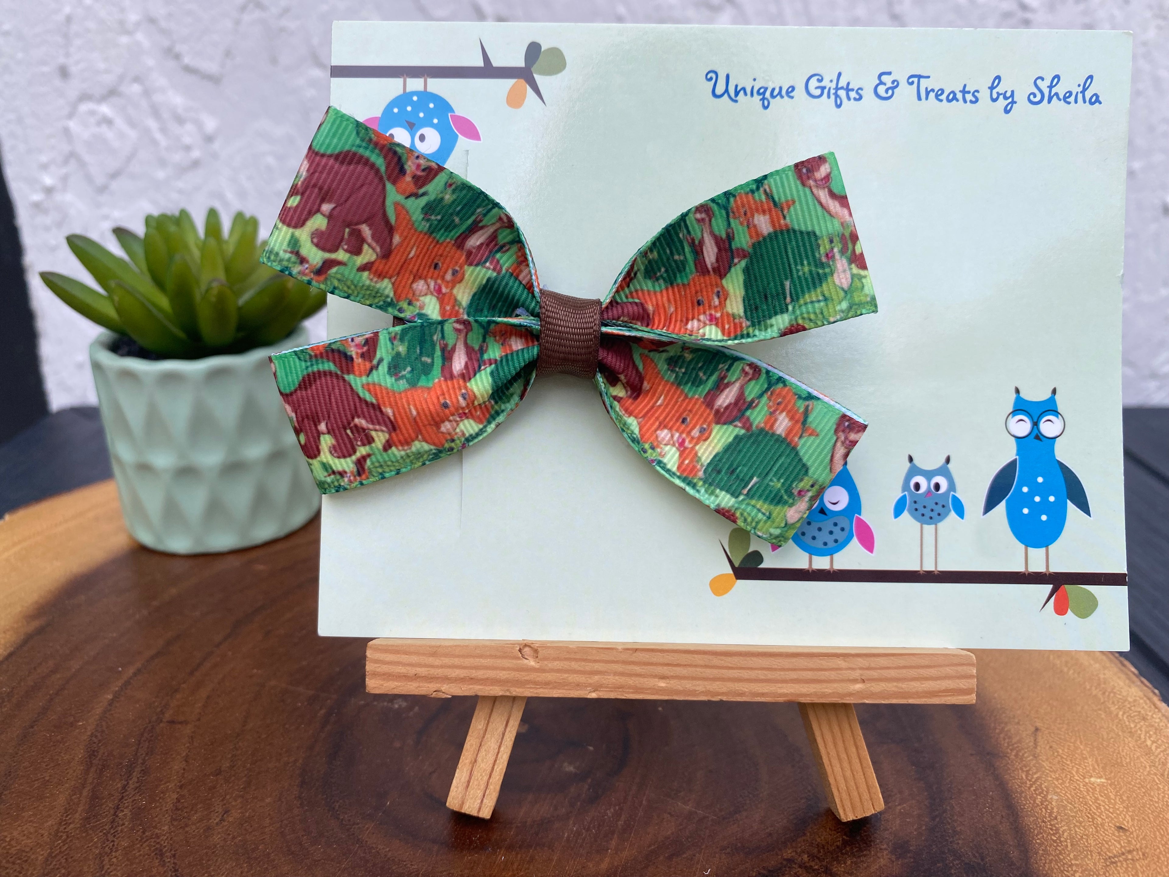 Before time; Dinosaur Hairbow