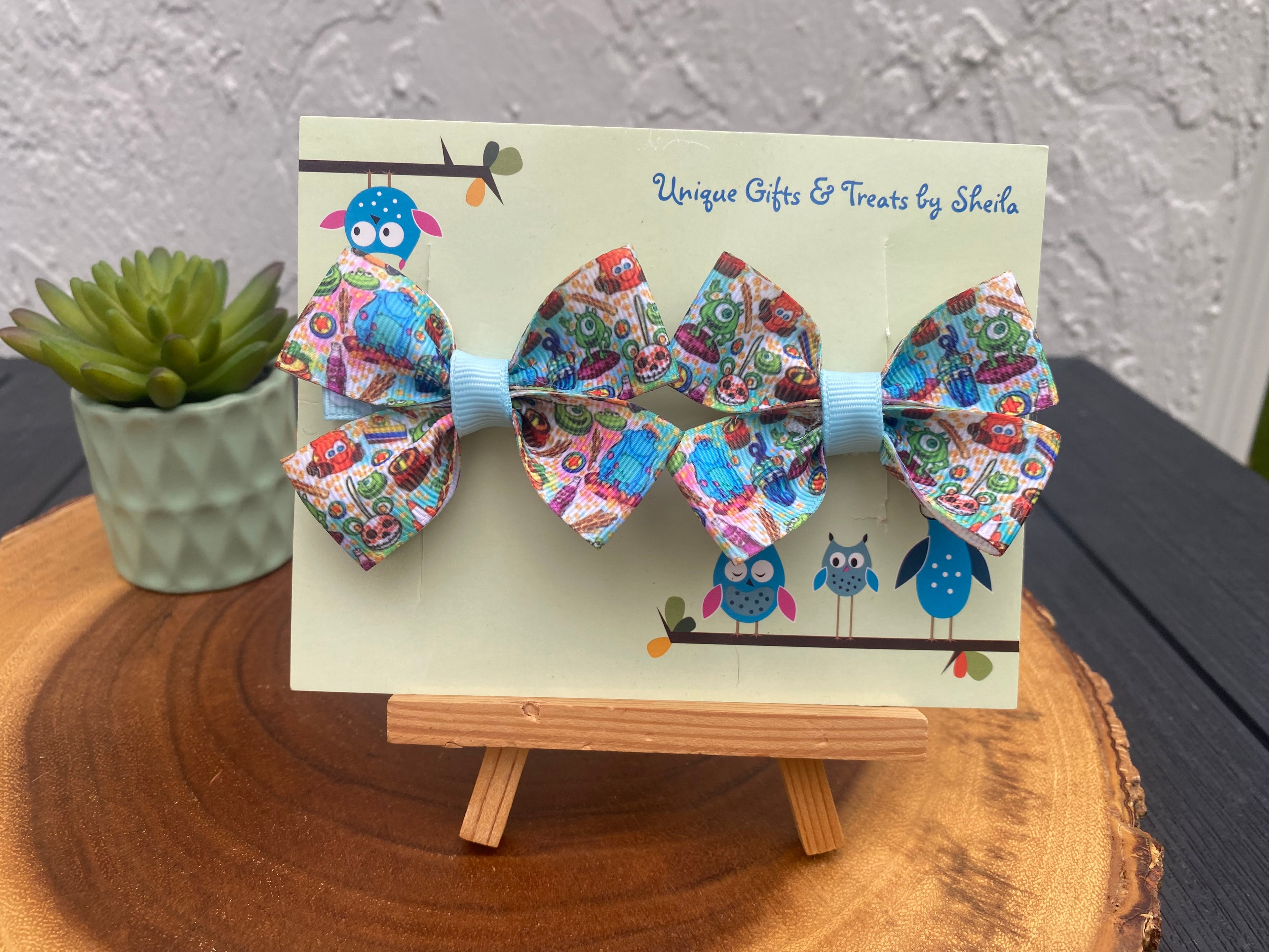 Monsters Inc Hairbows