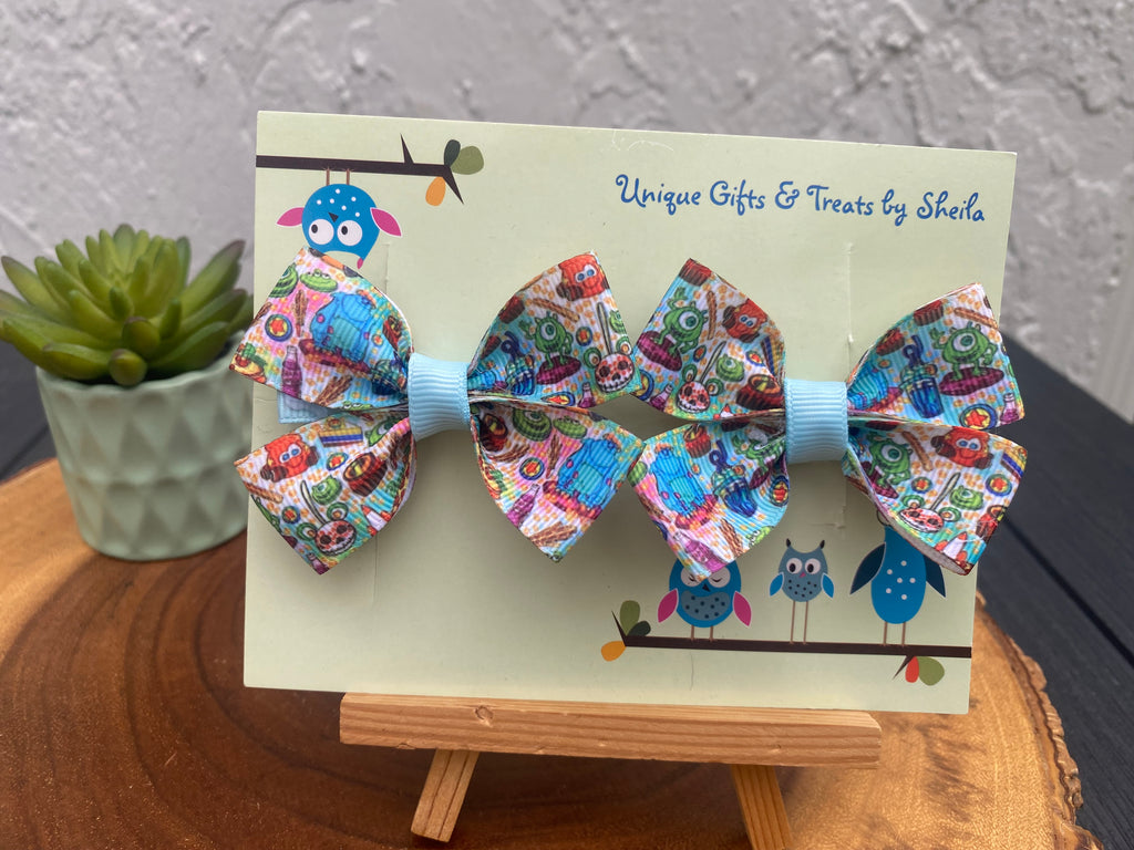 Monsters Inc Hairbows