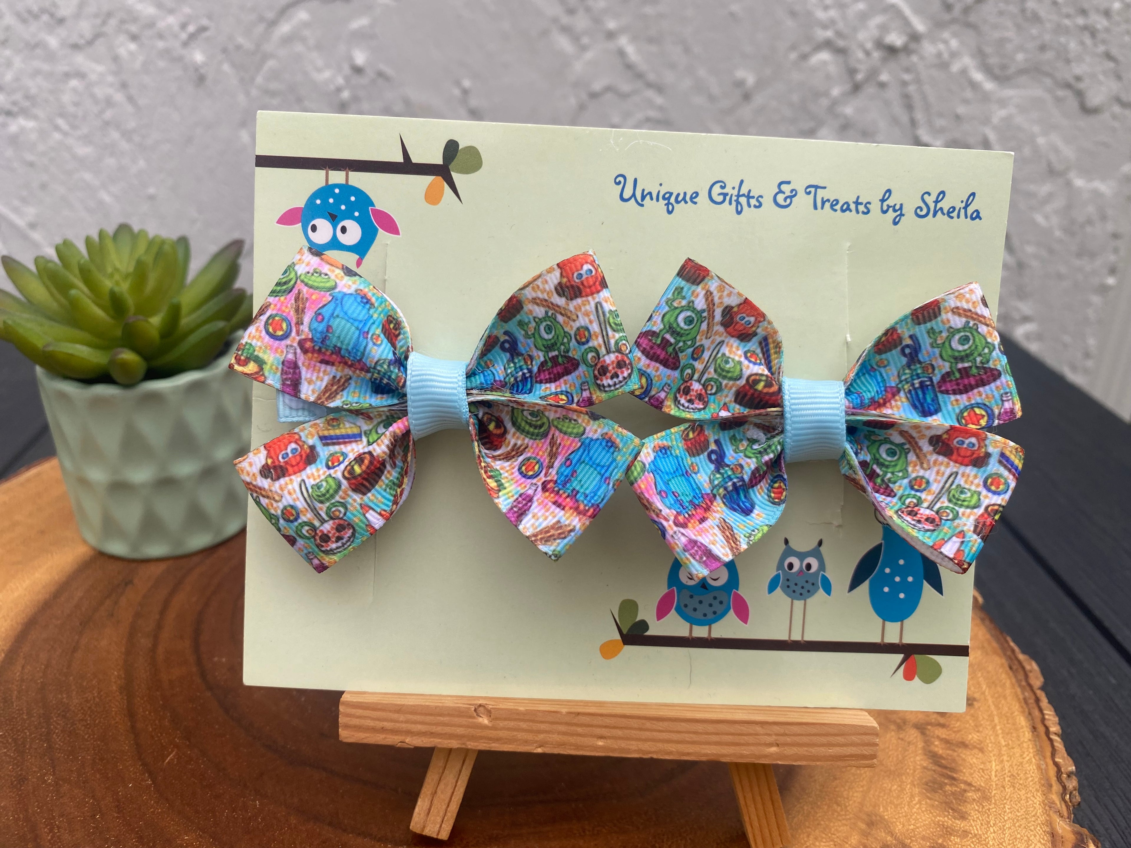 Monsters Inc Hairbows