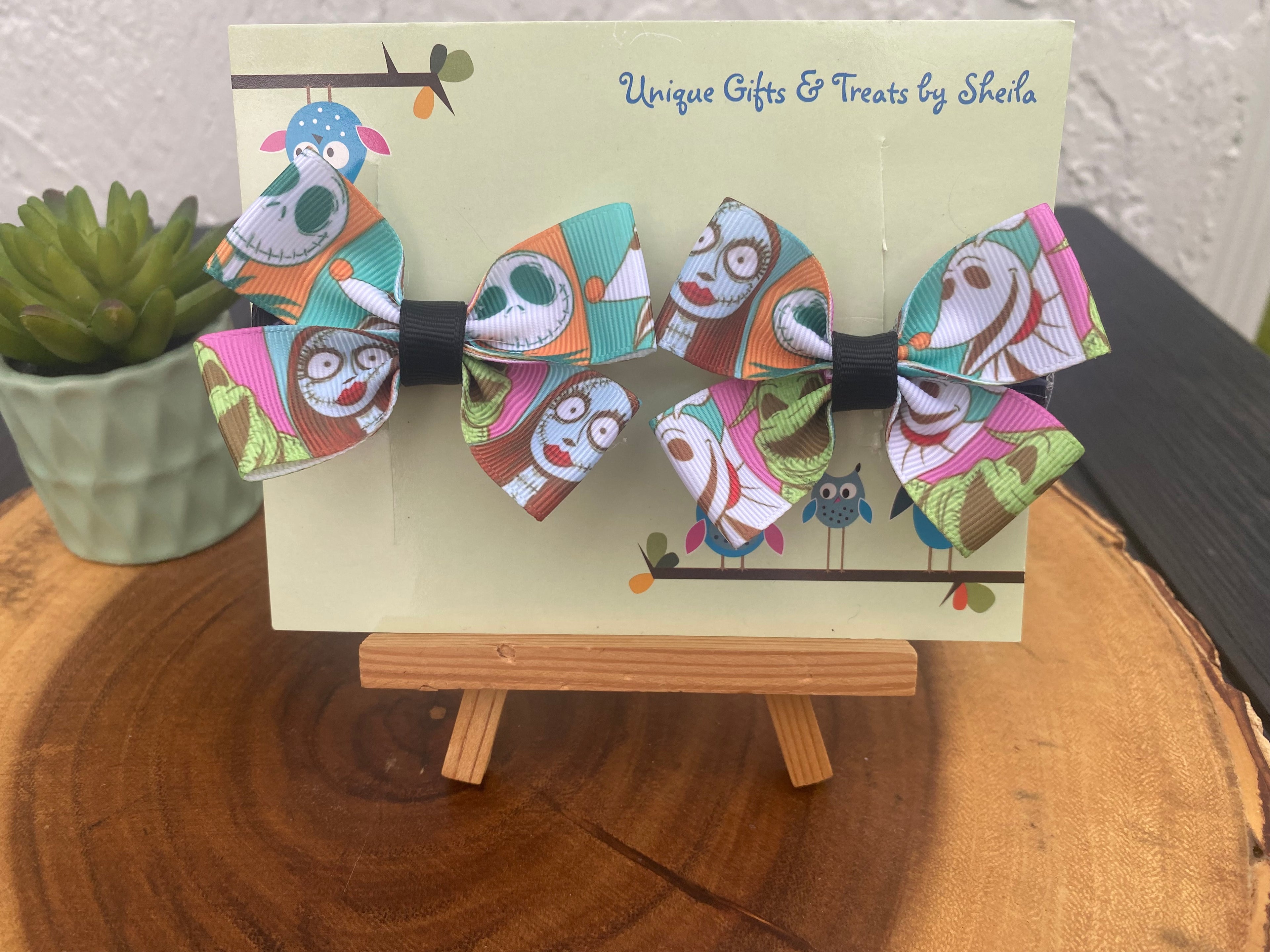 Nightmares Before Christmas Hairbows