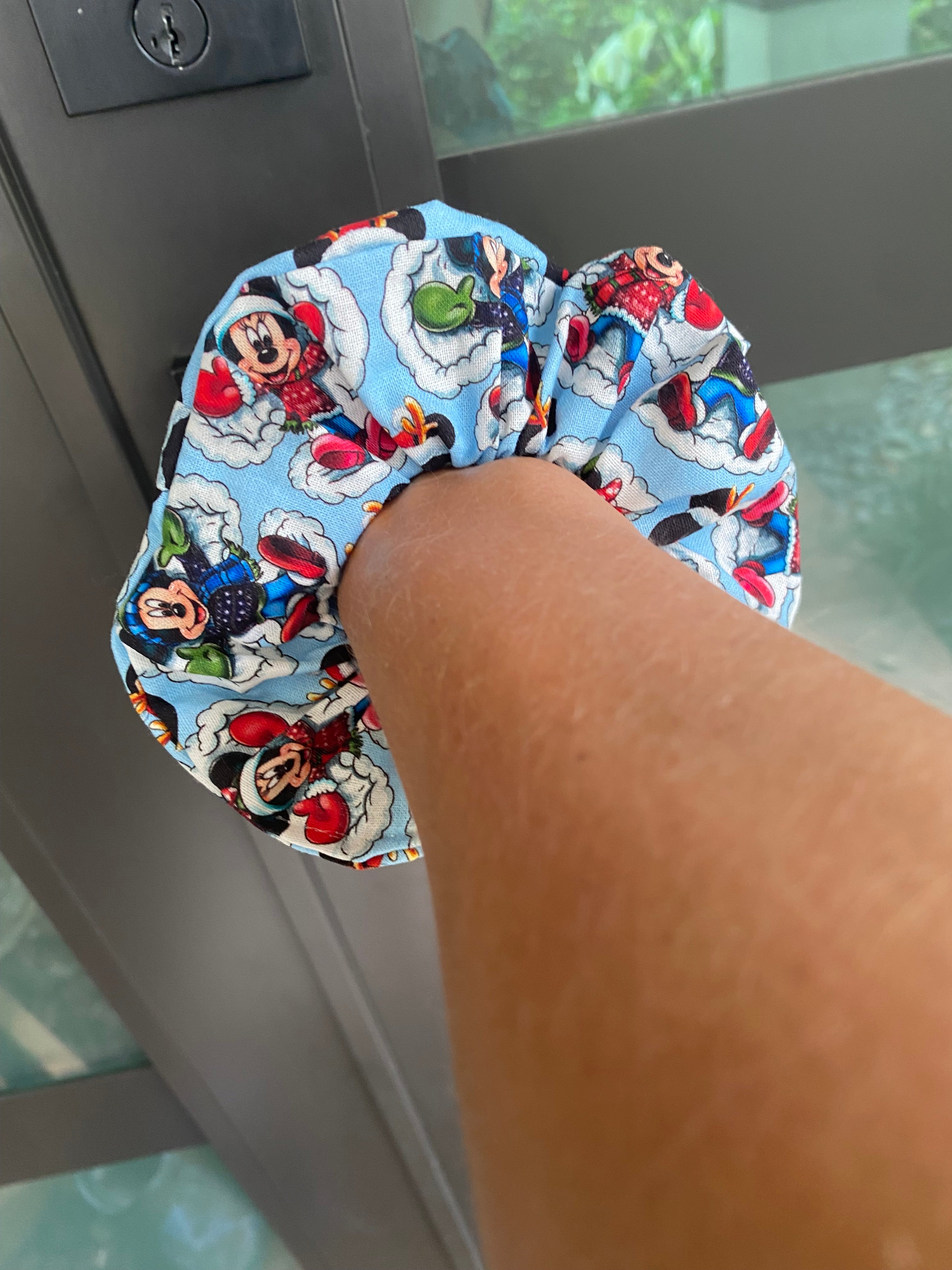 Disney Mickey Snow Angel Scrunchie