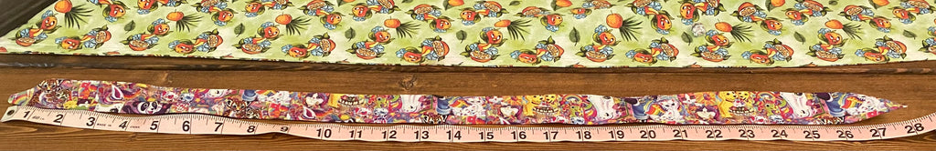 80’s Kids Stationary Handbag/Purse Scarf; GenX Kids Stationary Handbag/Purse Scarf