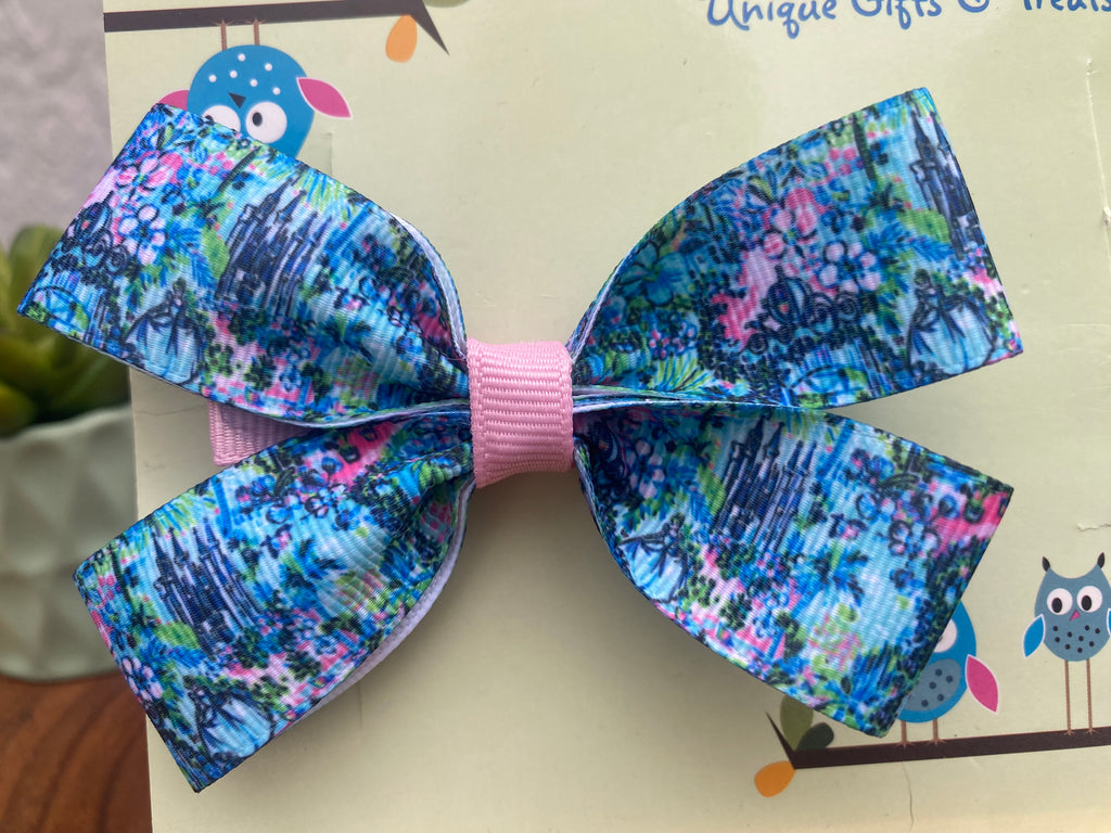 Lilly Inspired Cinderella Hairbow