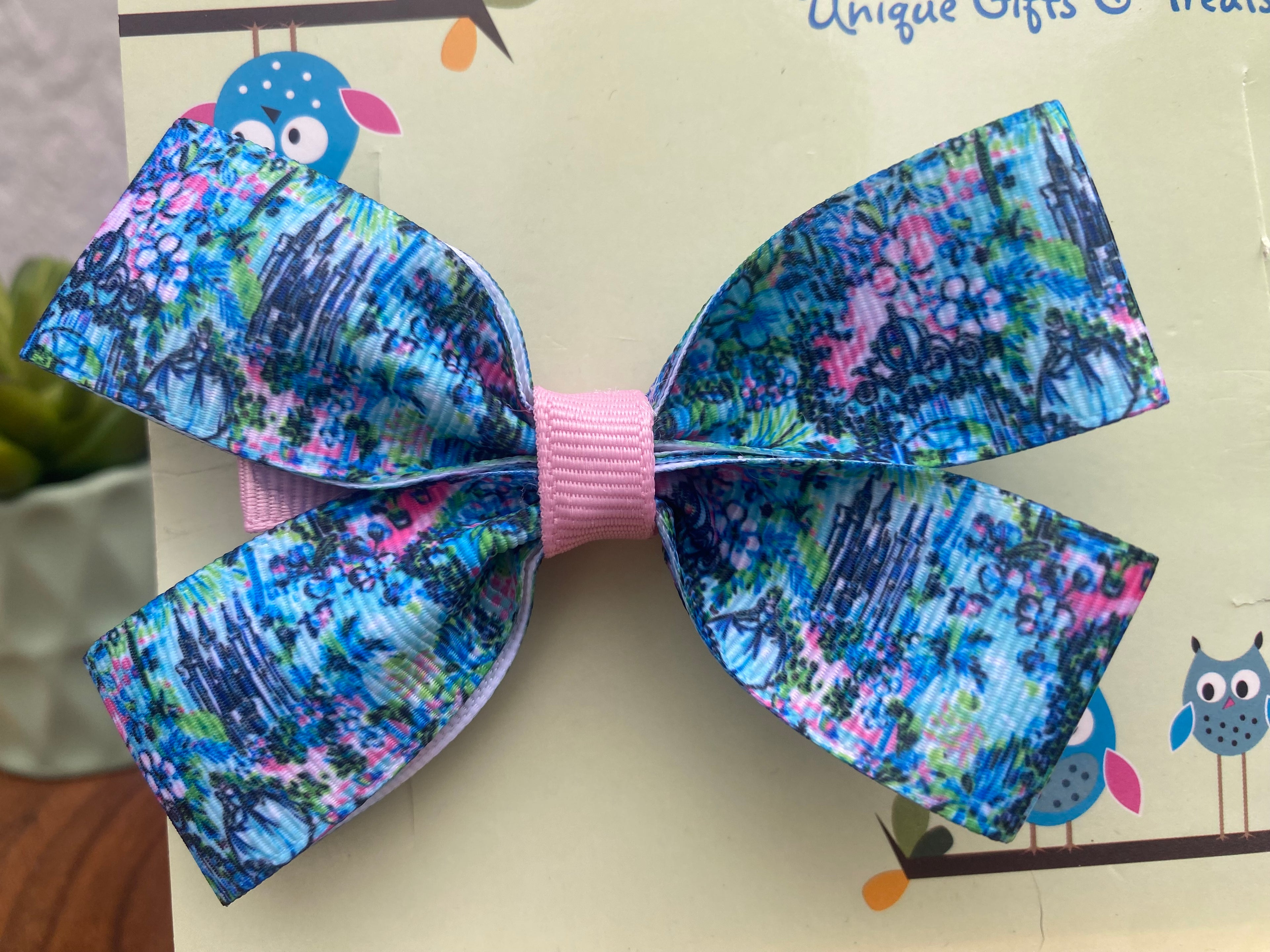 Lilly Inspired Cinderella Hairbow