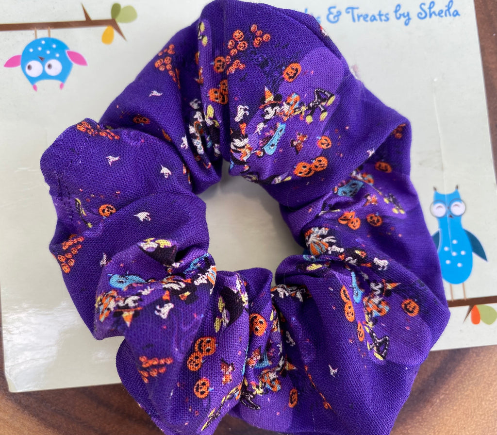 Mickey and Friends Halloween Scrunchie