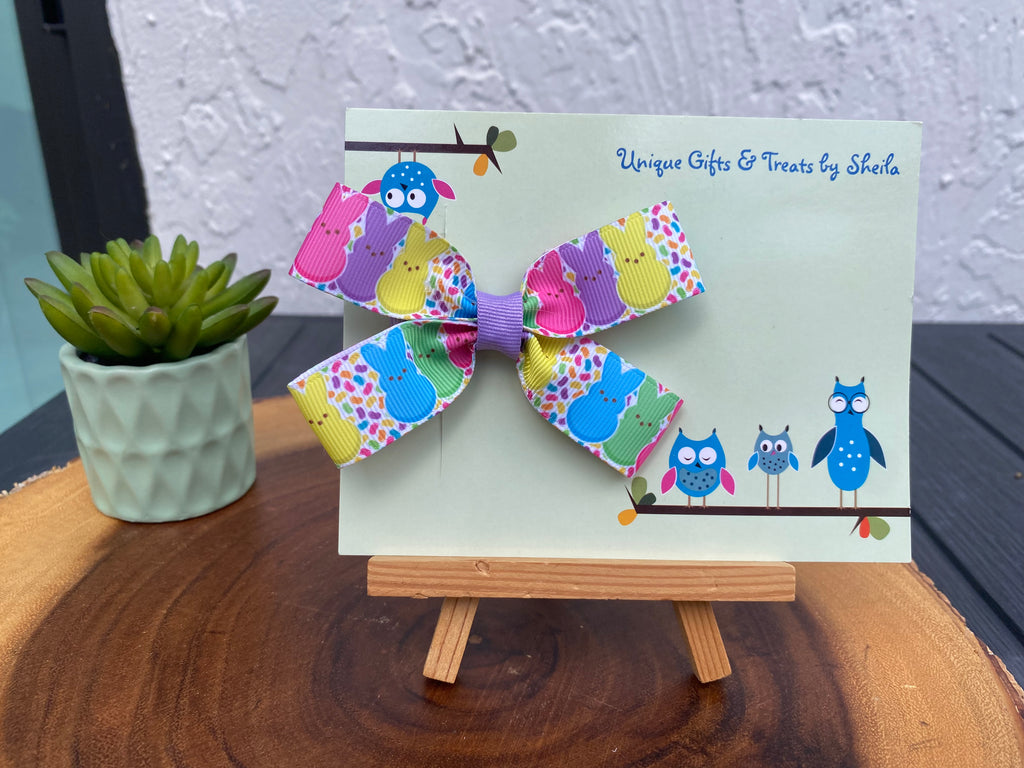 Easter Bunny; Peeps Hairbow