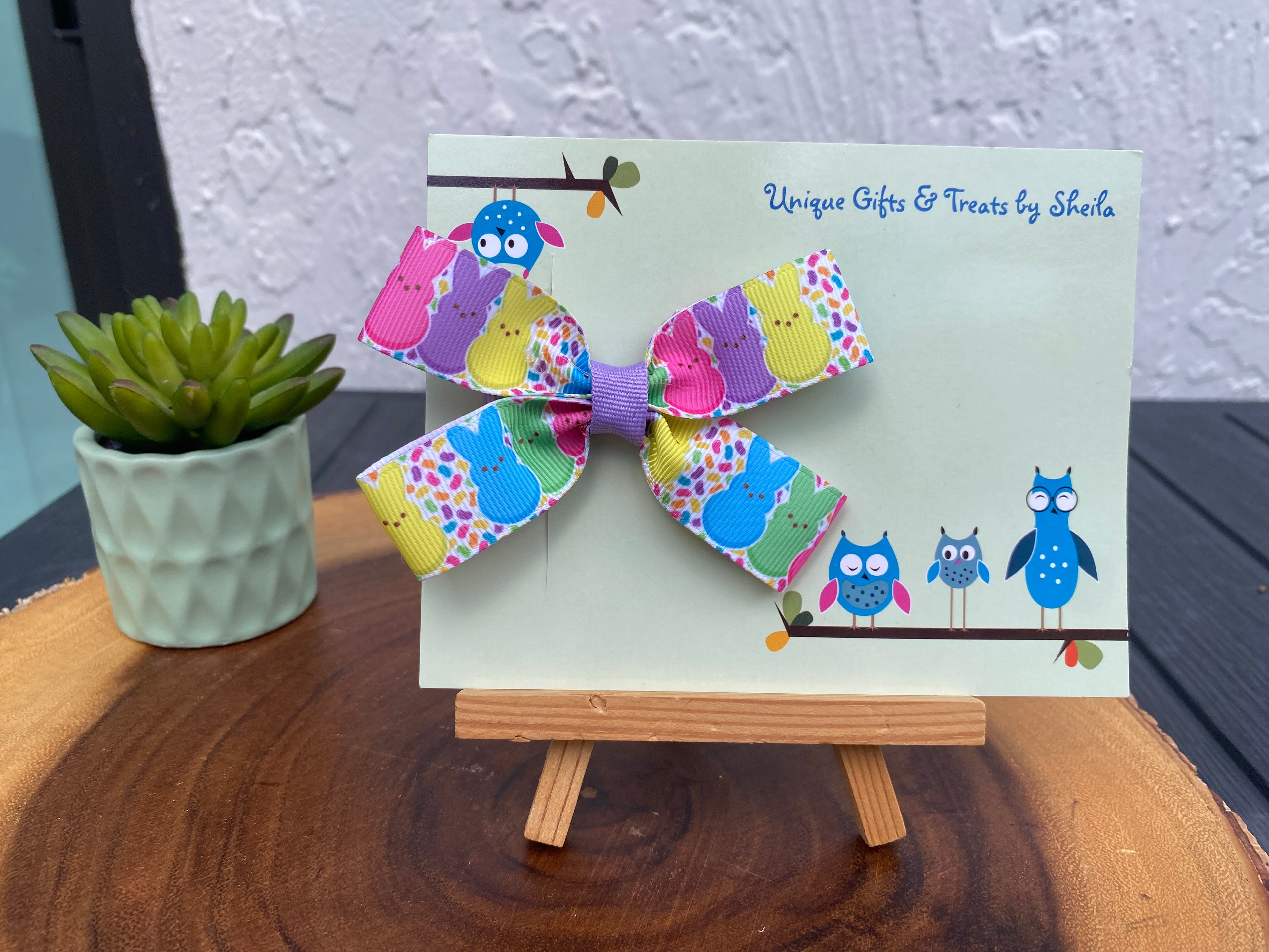 Easter Bunny; Peeps Hairbow