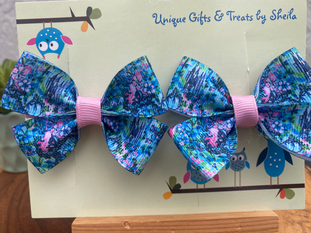 Lilly Inspired Cinderella Hairbows