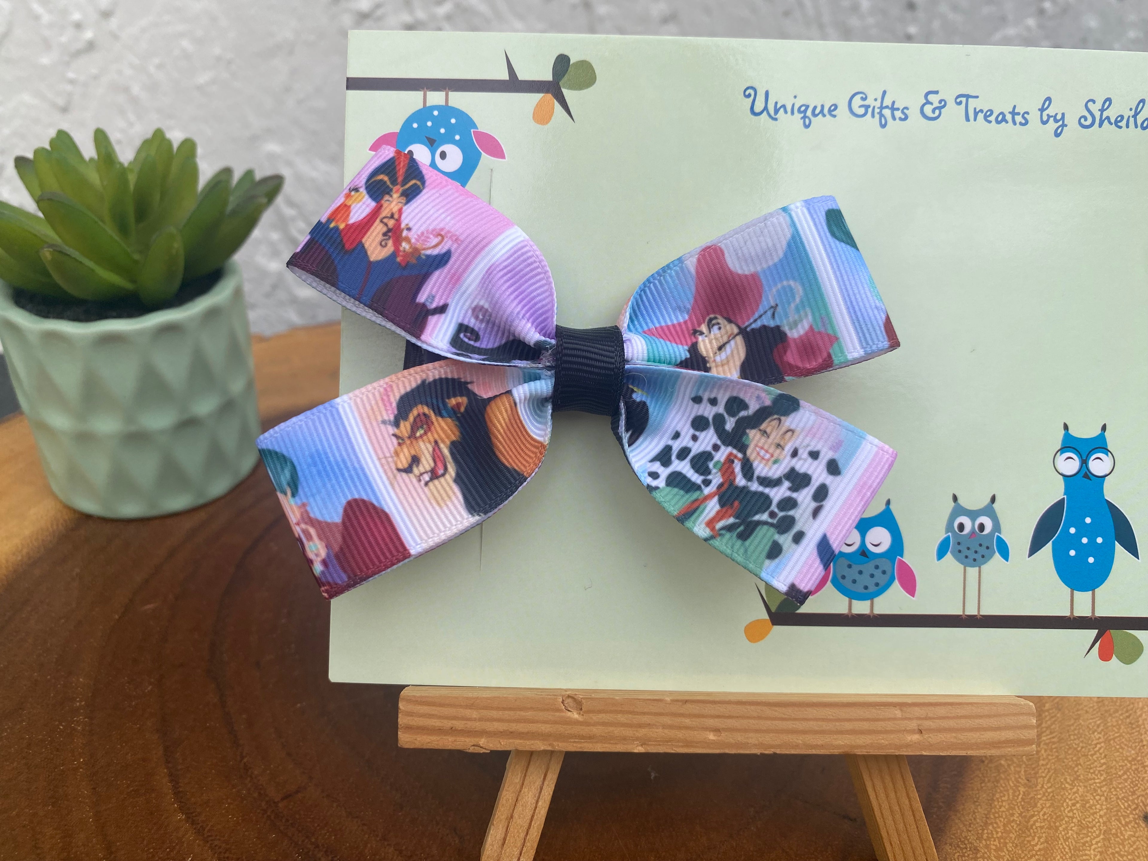 Disney Villains Hairbow